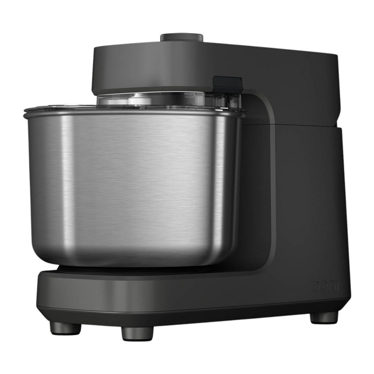 Halo Spiralmixer aus Edelstahl in Anthrazit und Grau - Bild 1
