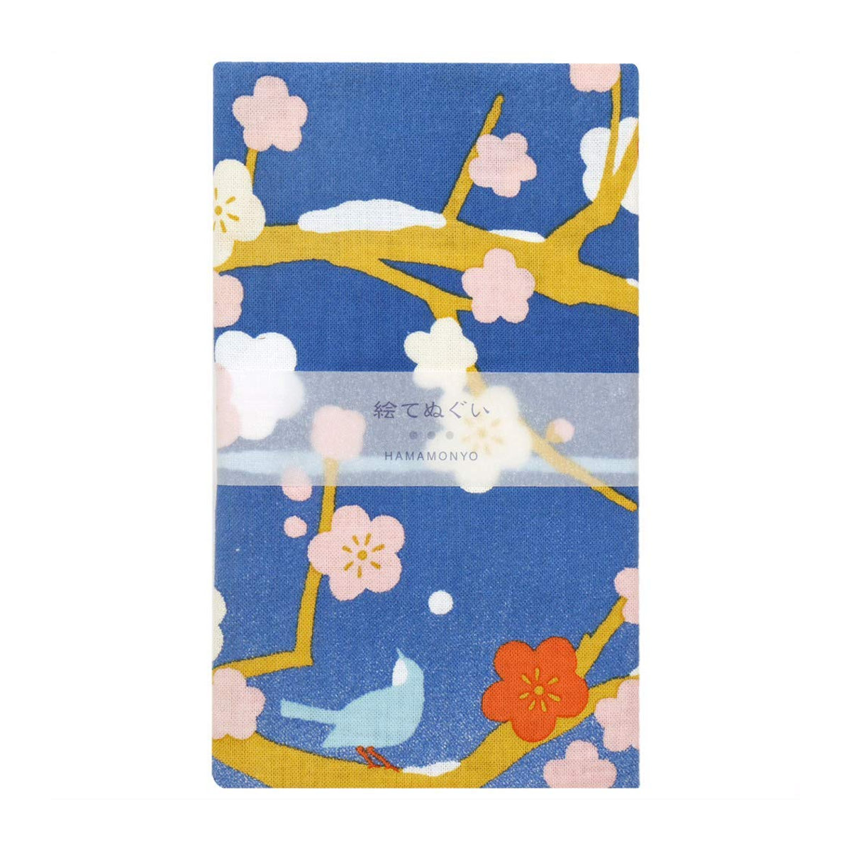 Hamamonyo Tenugui Handtuch Fuji Blau aus Baumwolle zur Dekoration - Bild 2