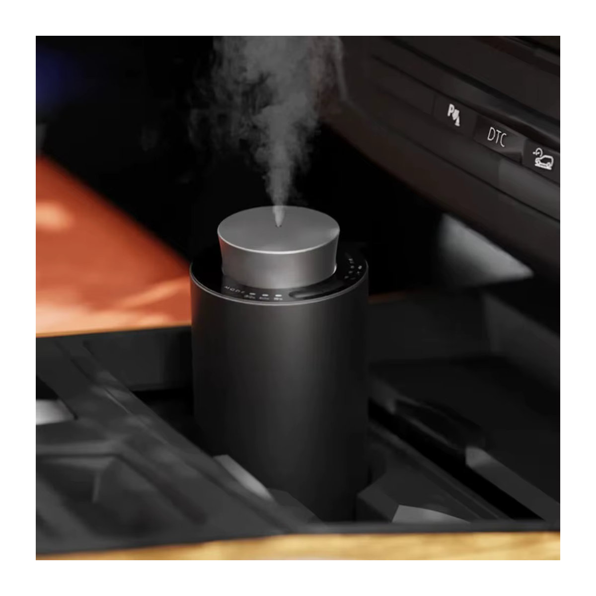 HAOYUNMA Elektrischer Tragbarer Raumduftdiffusor für Auto und Zuhause, Aromadiffusor in Gold, Silber oder Schwarz - Bild 2