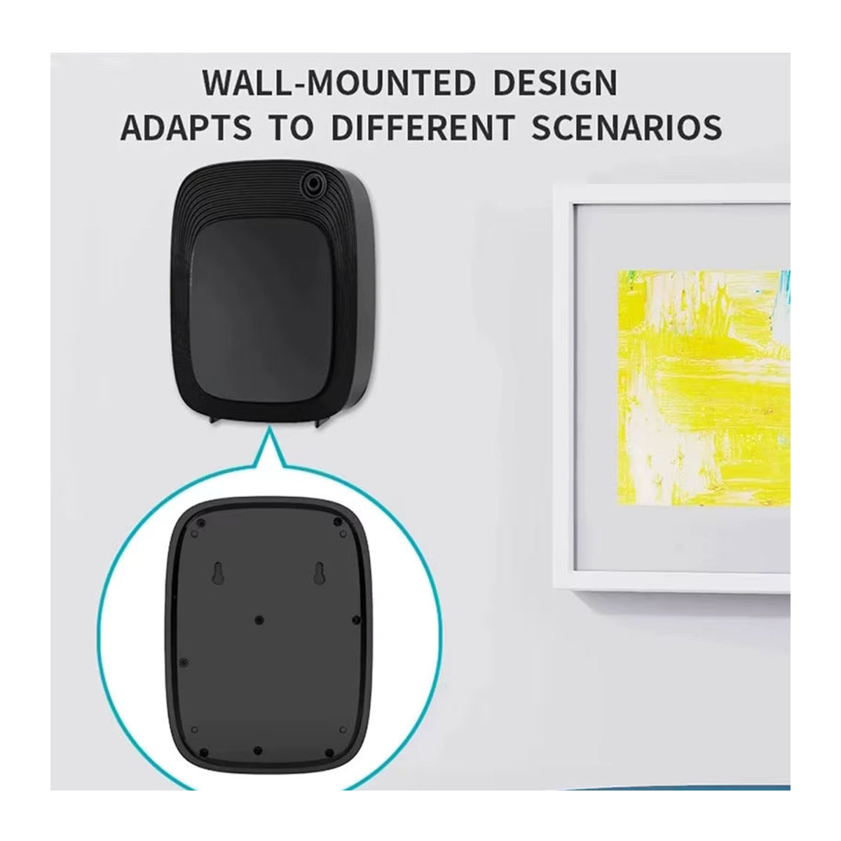 HAOYUNMA Smart Home Aroma Diffusor mit Wifi für bis zu 500m3, Duftverteiler für Hotel und Raum, erhältlich in Weiß oder Schwarz - Bild 2