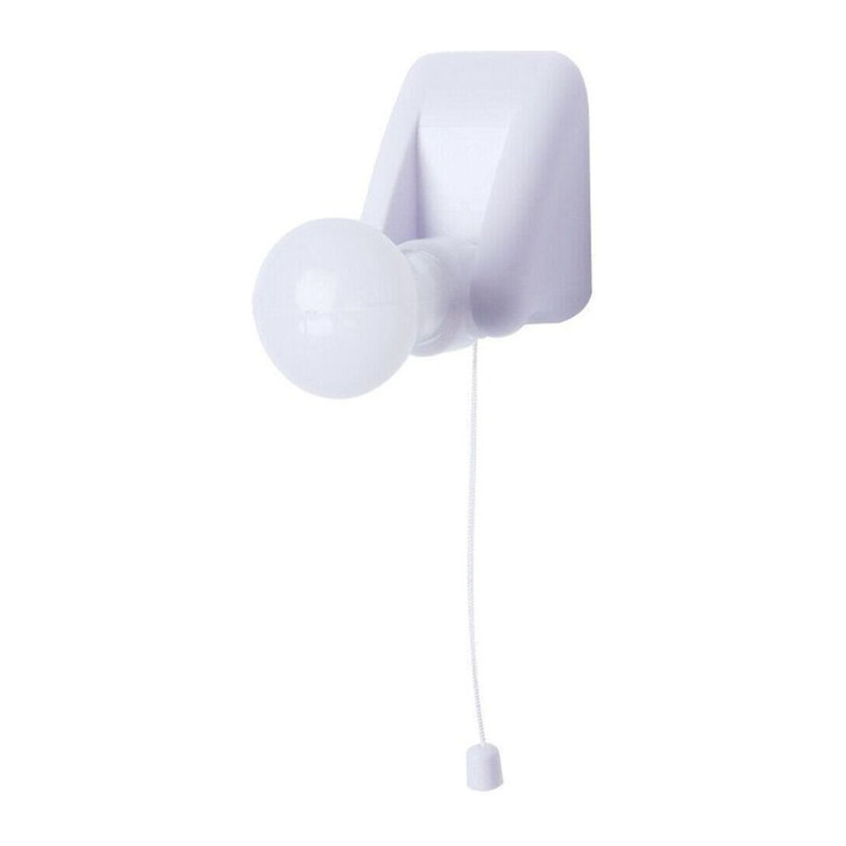 Happy6 Minimalistisches LED-Nachtlicht mit Zugschnur in Weiß für Schrank, Tisch oder Wand - Bild 1