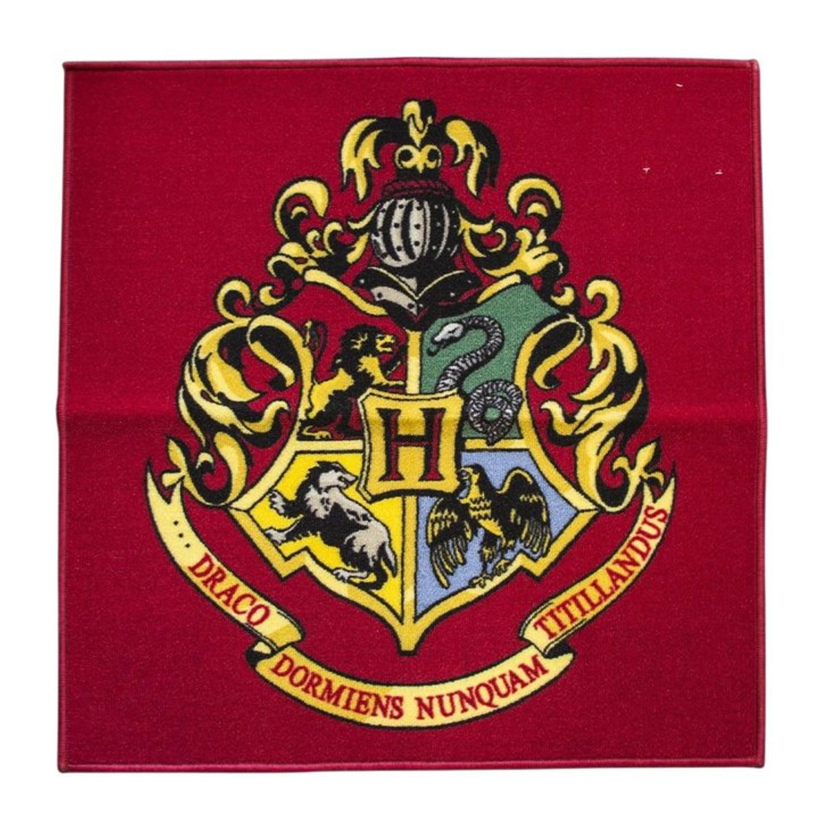 Harry Potter Hogwarts Teppich Dekoration schwarz One Size - Bild 1