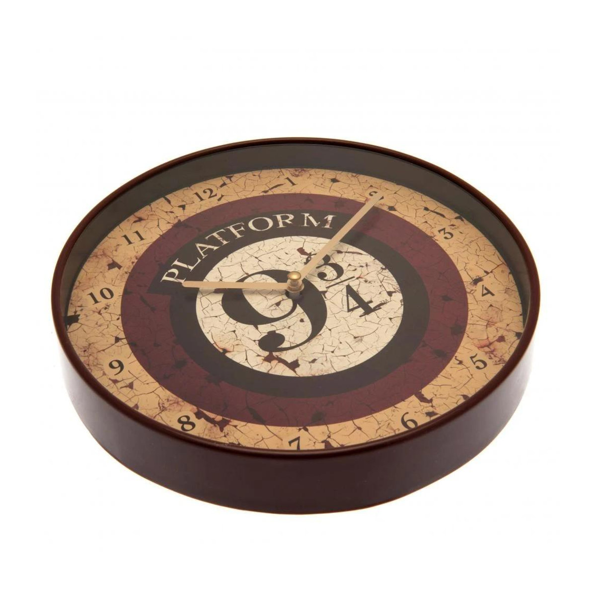 Harry Potter Plattform 9 3/4 Wanduhr, rund, Kunststoff, Durchmesser: 25 cm - Bild 3