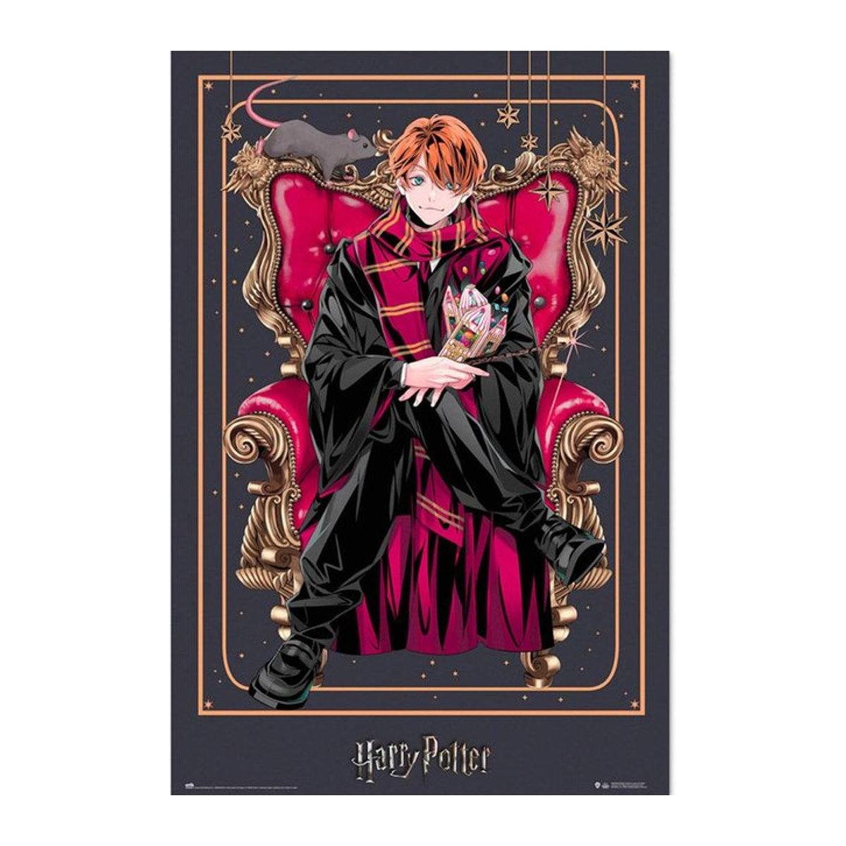 Harry Potter Ron Weasley Portrait Poster aus Papier, Breite: 91,0 cm, Höhe: 61,0 cm - Bild 1
