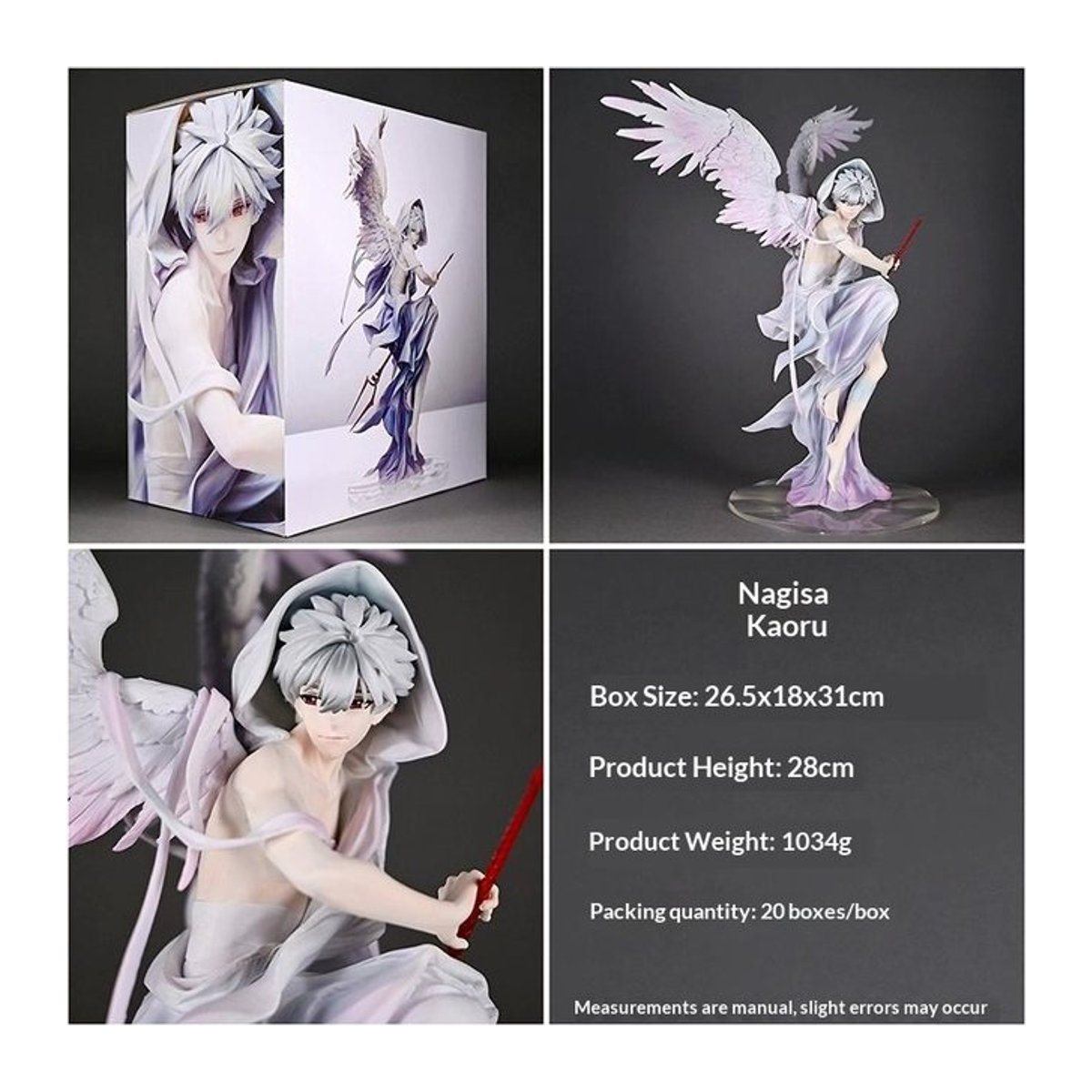 Harz Suite Gk Authentische Anime Figur Schreibtischdekoration Statue aus PVC, Höhe: 28 cm - Bild 1
