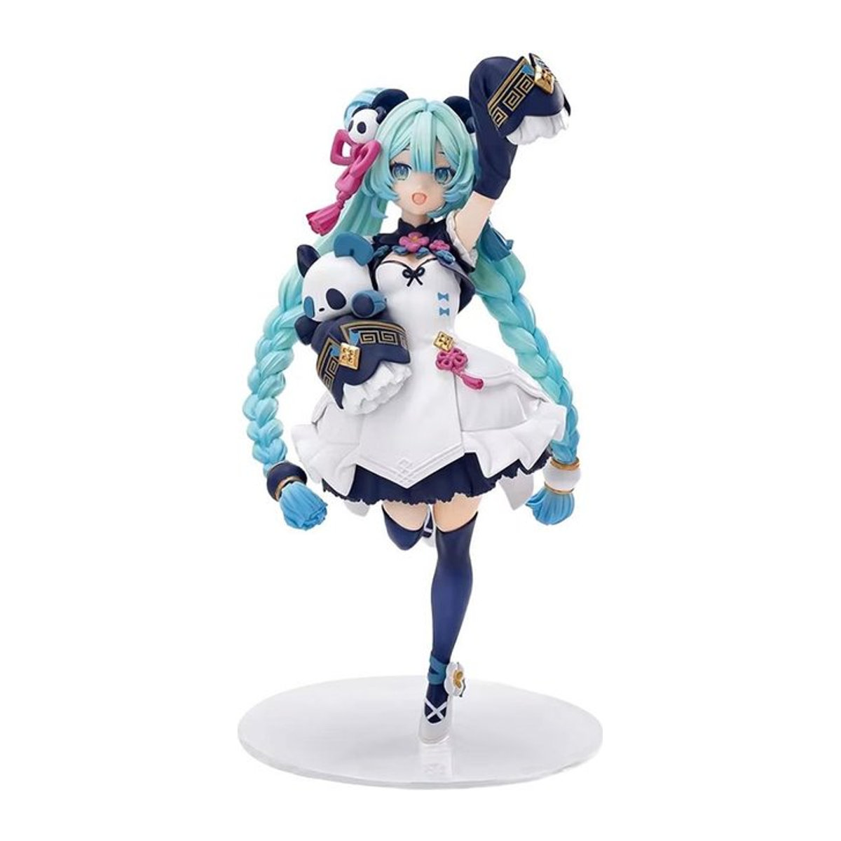 Hatsune Miku Anime Figur im Nationalen Stil von Fashnics, Multicolor, Höhe: 18 cm, aus PVC - Bild 1