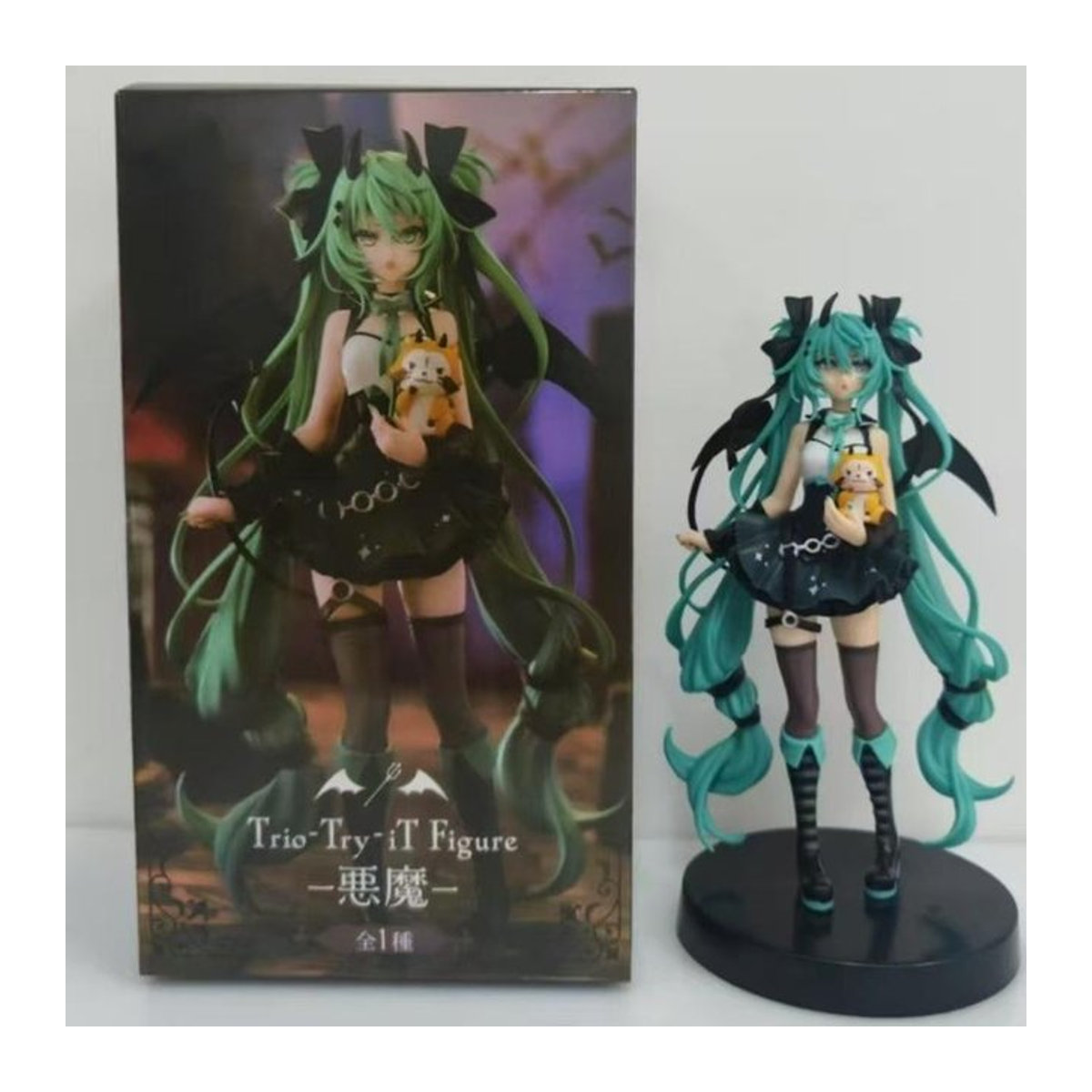 Hatsune Miku Kleine Teufel Actionfigur von Fashnics in Multicolor, PVC Modell für Schreibtisch und Otaku-Sammler - Bild 1