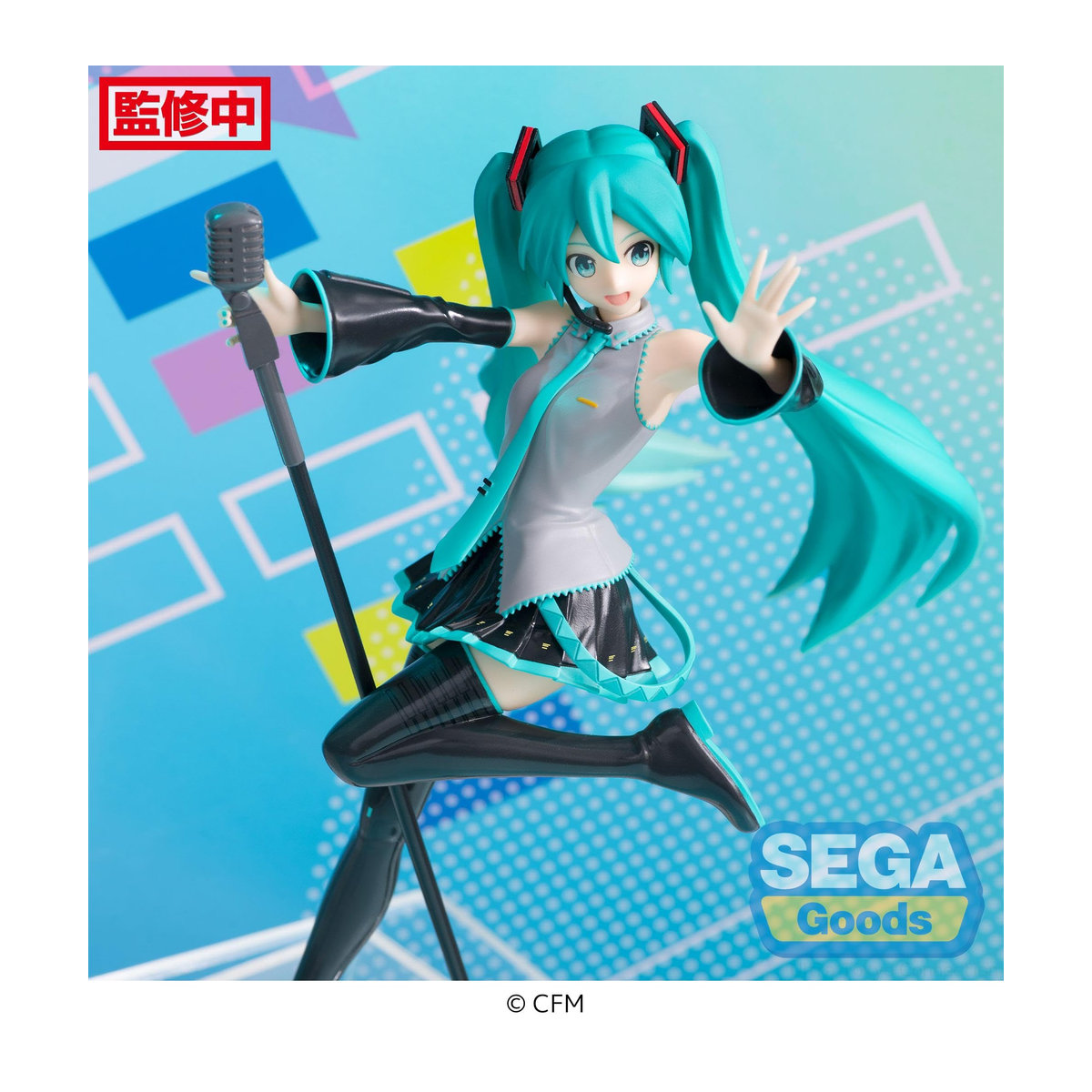 Hatsune Miku Project DIVA Luminasta Anime-Figur MEGA39's Ver. blau, Höhe: 18,0 cm - Bild 2