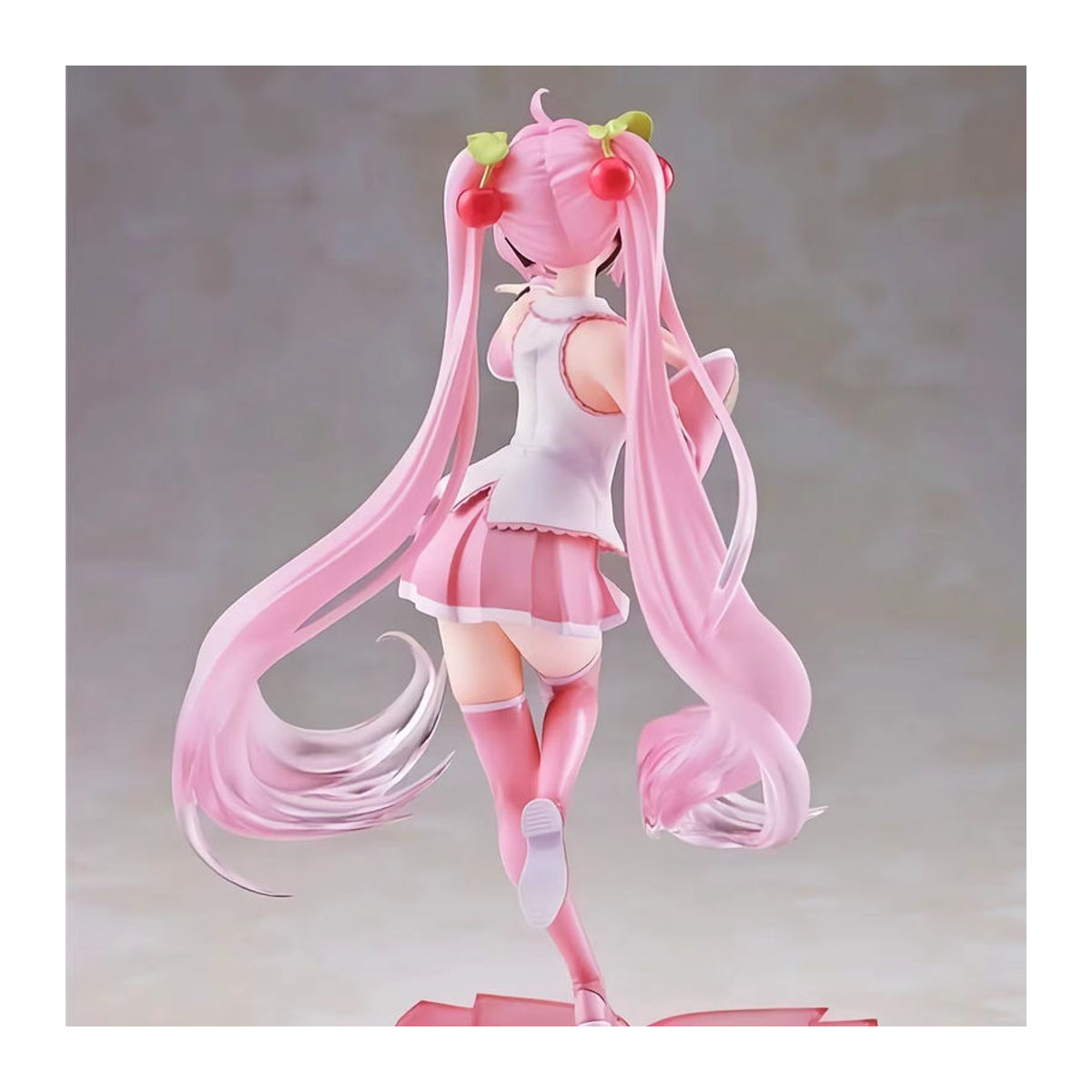 Hatsune Miku Sakura Serie Anime Figur in Rosa aus Kunststoff zur Dekoration - Bild 4