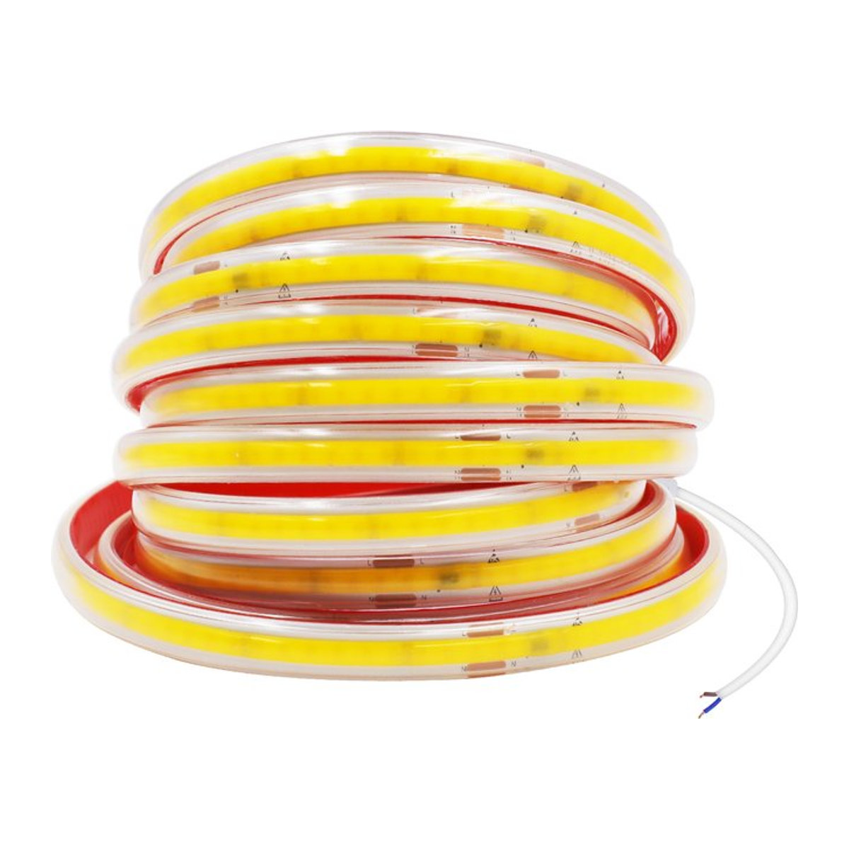 HEGEHE COB LED Streifen IP65 wasserdicht mit 120 LEDs/m, AC 230V, 10cm Breite, schneidbar, in kaltweiß, natürlich oder warmweiß - Bild 1
