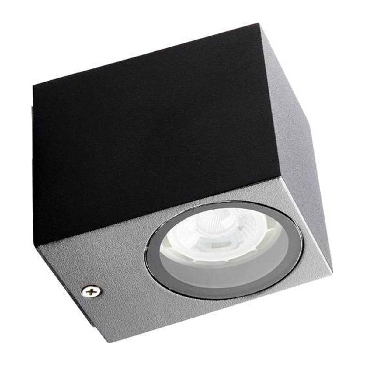 Heitronic ABAJO 500660 Wandleuchte GU10 in Anthrazit für modernes und klassisches Design - Bild 1