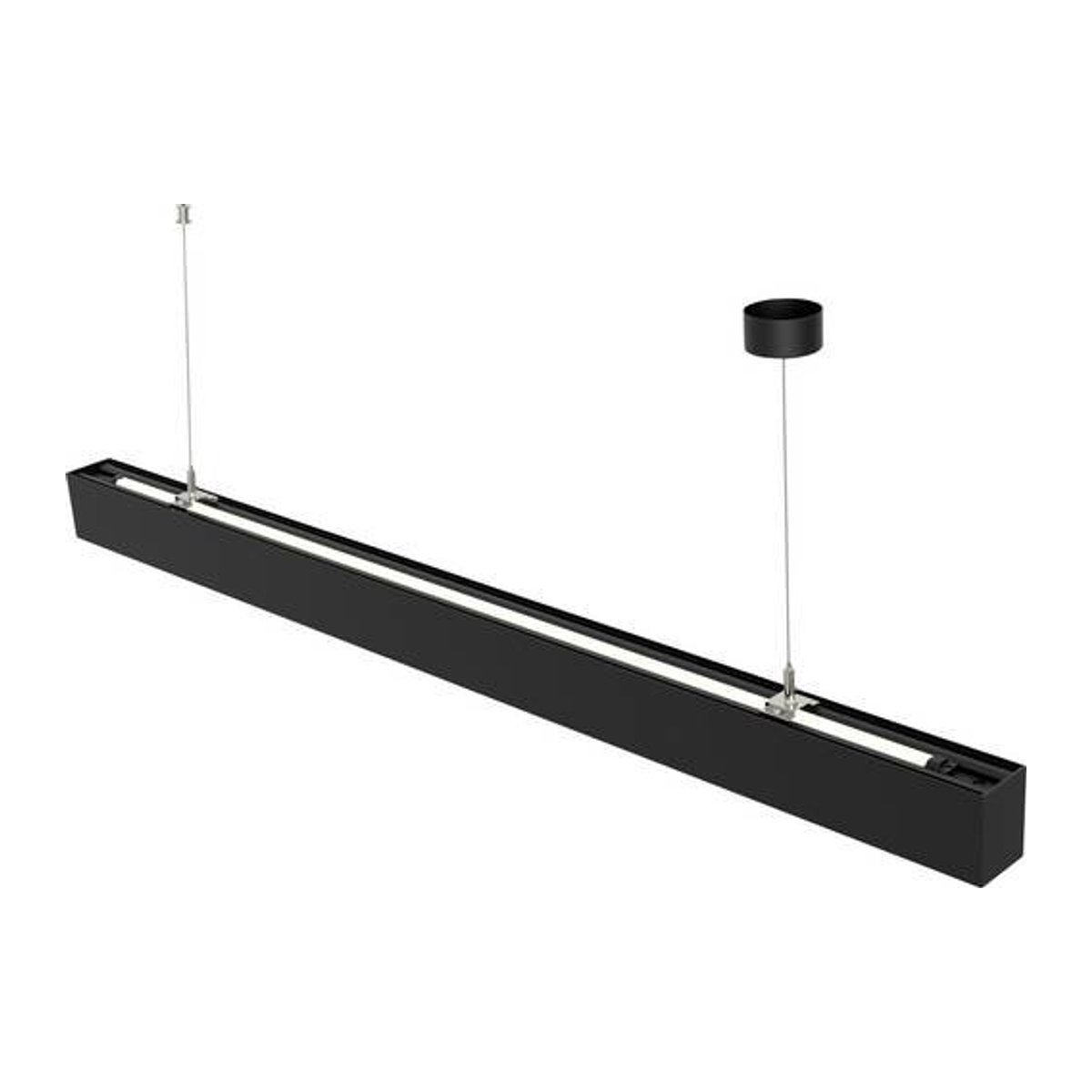 Heitronic LL-510012 LED-Pendelleuchte in Schwarz im minimalistischen Design - Bild 1