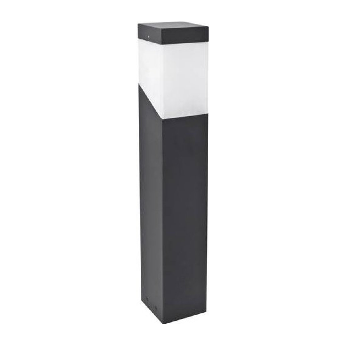 Heitronic Madeleine Außenstandleuchte Pollerleuchte aus Aluminium in Anthrazit mit E27 Fassung und IP44 Schutzart - Bild 1
