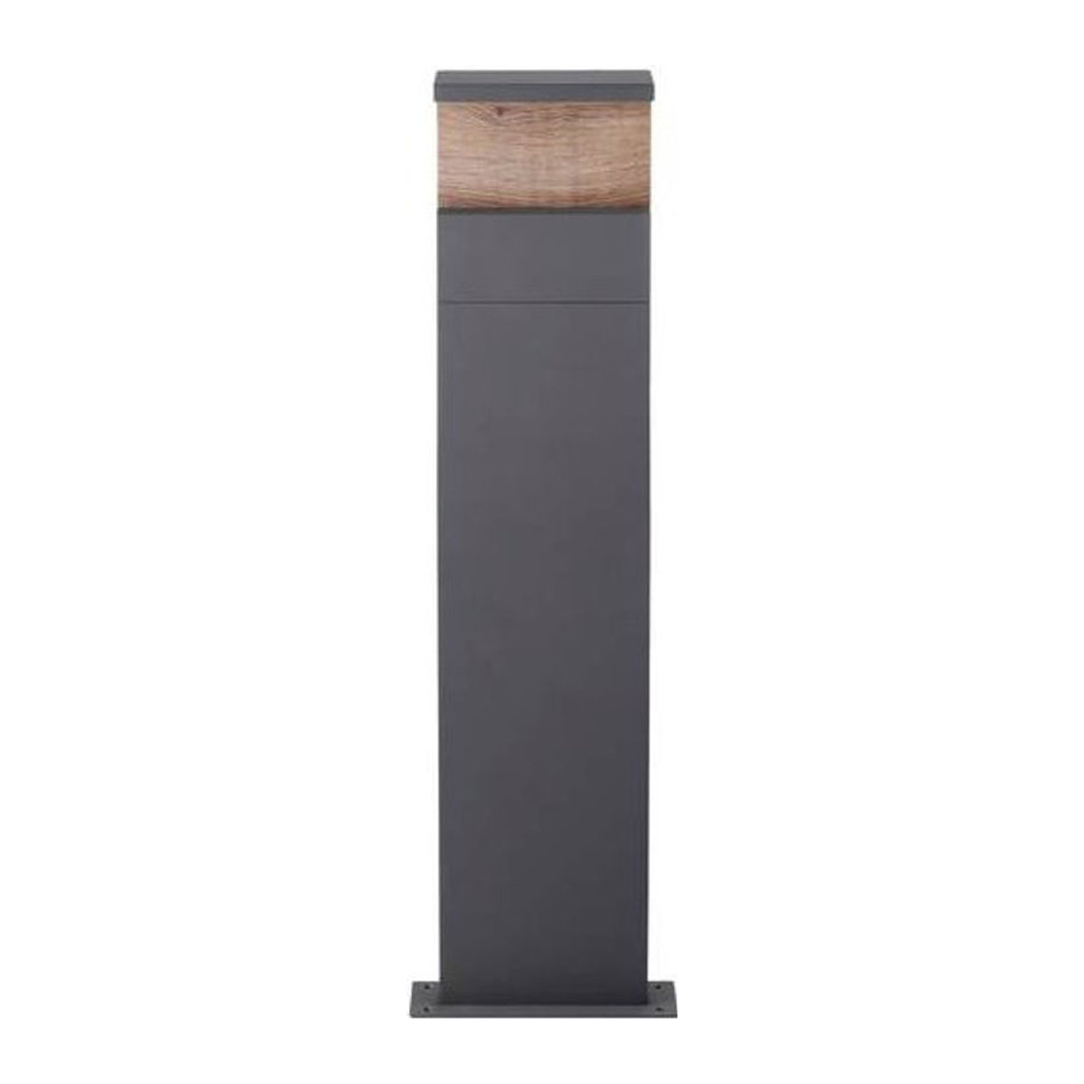 Heitronic Manao 501237 LED-Außenleuchte in Anthrazit mit integriertem LED-Leuchtmittel, 13W, Warmweiß, IP65, Aluminium - Bild 1