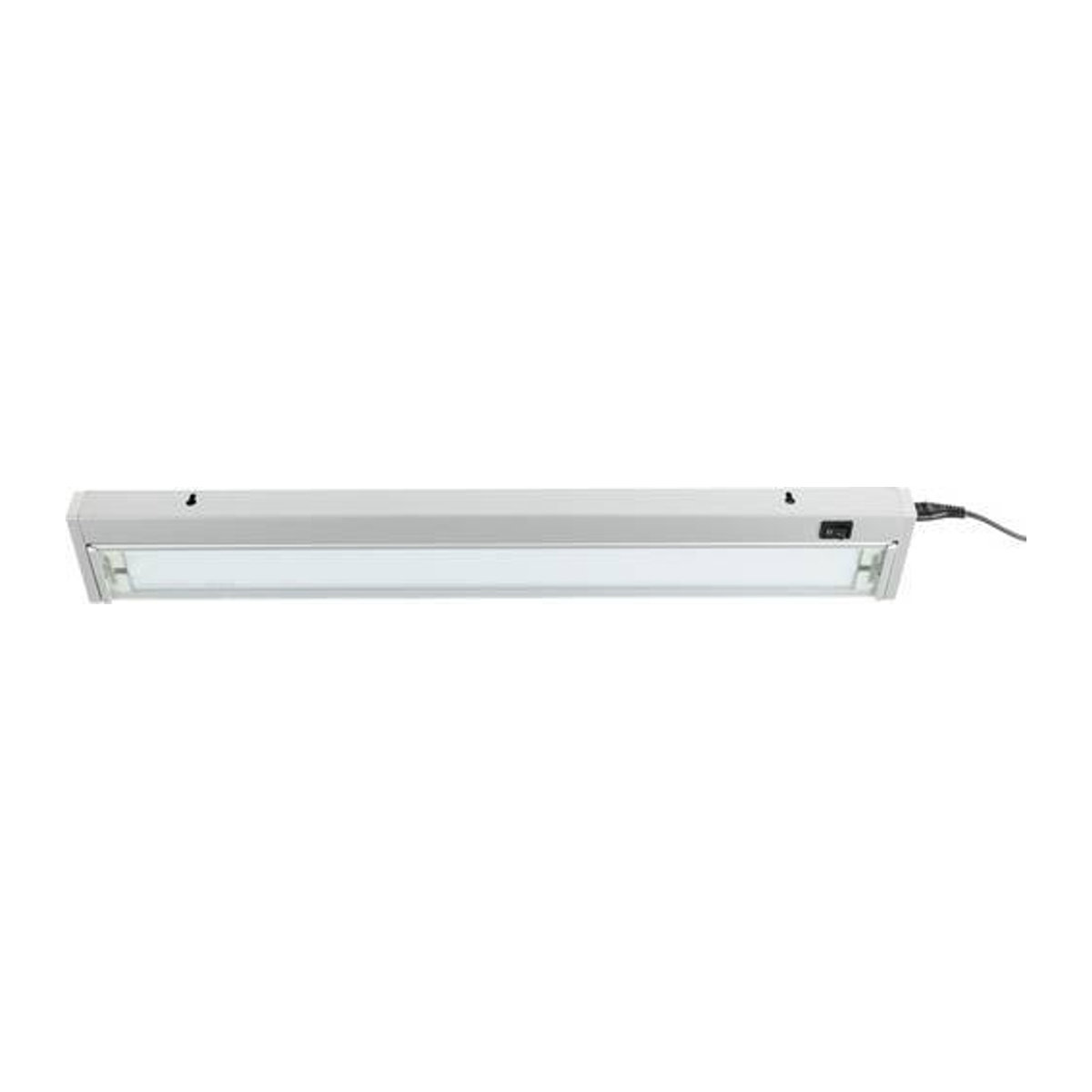 Heitronic Miami LED-Unterbauleuchte für Möbelbeleuchtung, 10 W, Warmweiß, Silber, Aluminium und Glas - Bild 2