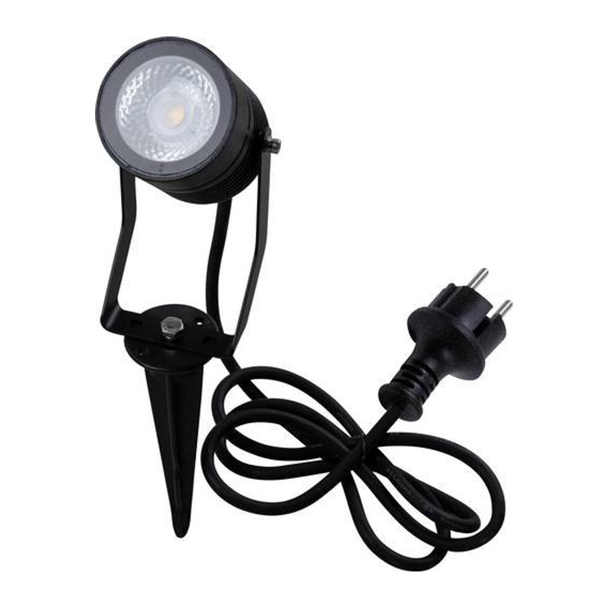 Heitronic PASAS 500031 LED-Außenstrahler in Anthrazit mit integrierter LED und modernem Design aus Aluminium und Glas - Bild 1