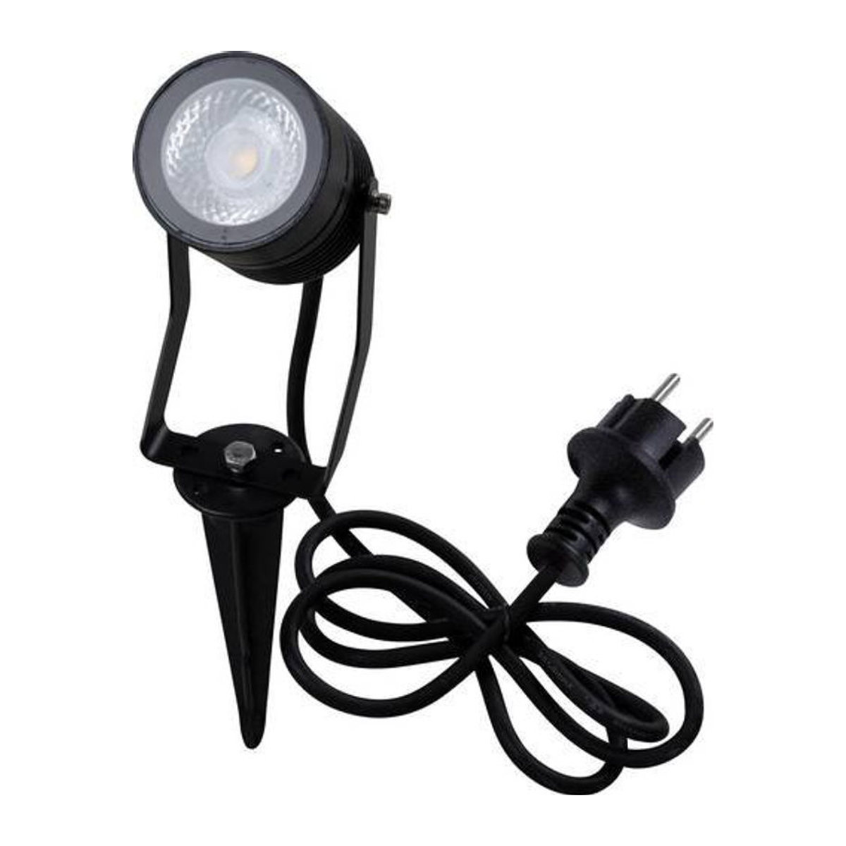 Heitronic PASAS 500031 LED-Außenstrahler in Anthrazit mit integrierter LED und modernem Design aus Aluminium und Glas - Bild 2