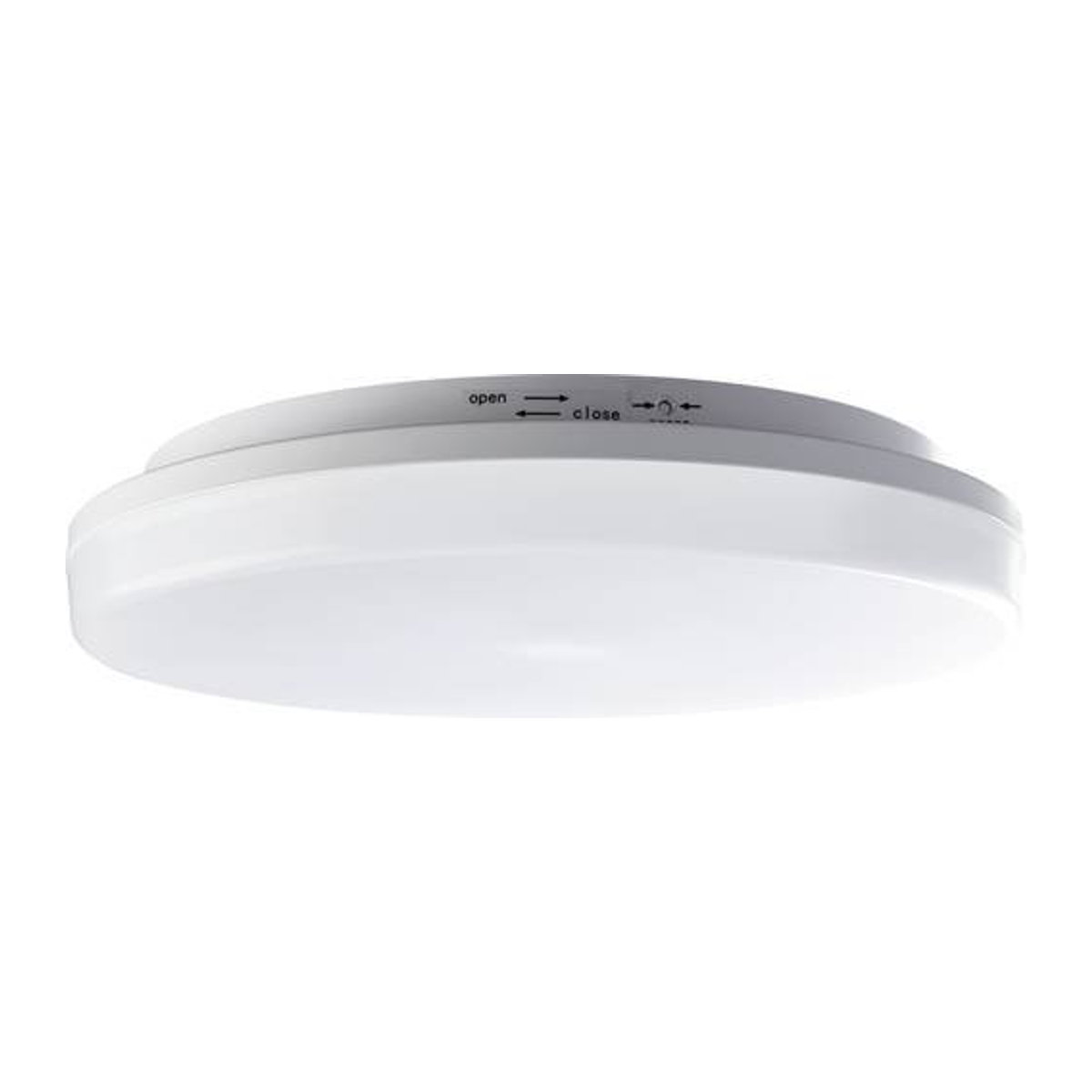 Heitronic PRONTO LED-Deckenleuchte in Weiß mit integriertem Warmweiß Licht, 24W - Bild 1