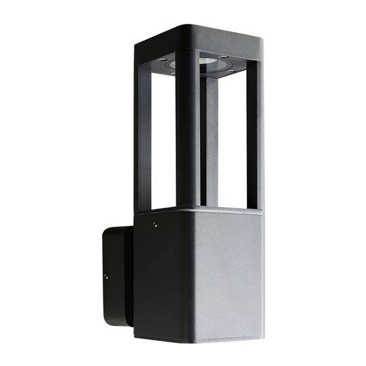 Heitronic Toskana LED-Außenwandleuchte aus Aluminium in Anthrazit mit 8.5W - Bild 1