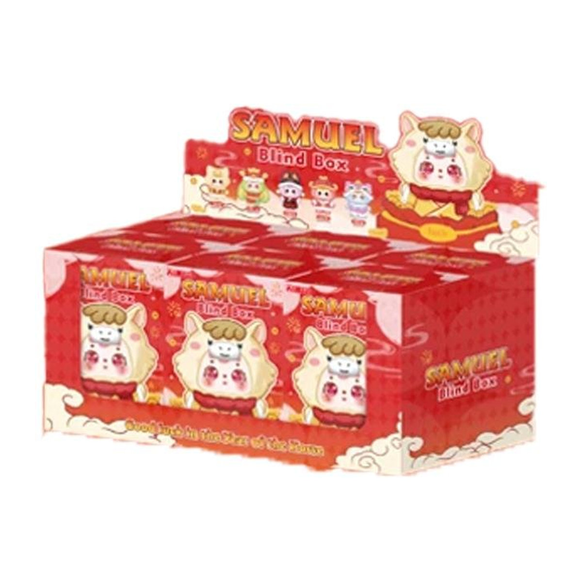 Helenal Samuel Jahr des Pferdes Glück Blind Box Plüsch Puppe als Taschenanhänger in Multicolor - Bild 1