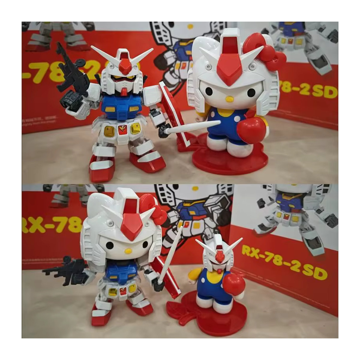 Hello Kitty Cute Cat Collection Montagemodellbausatz Actionfigur aus Kunststoff, mehrfarbig, Maßstab 1:144 - Bild 1
