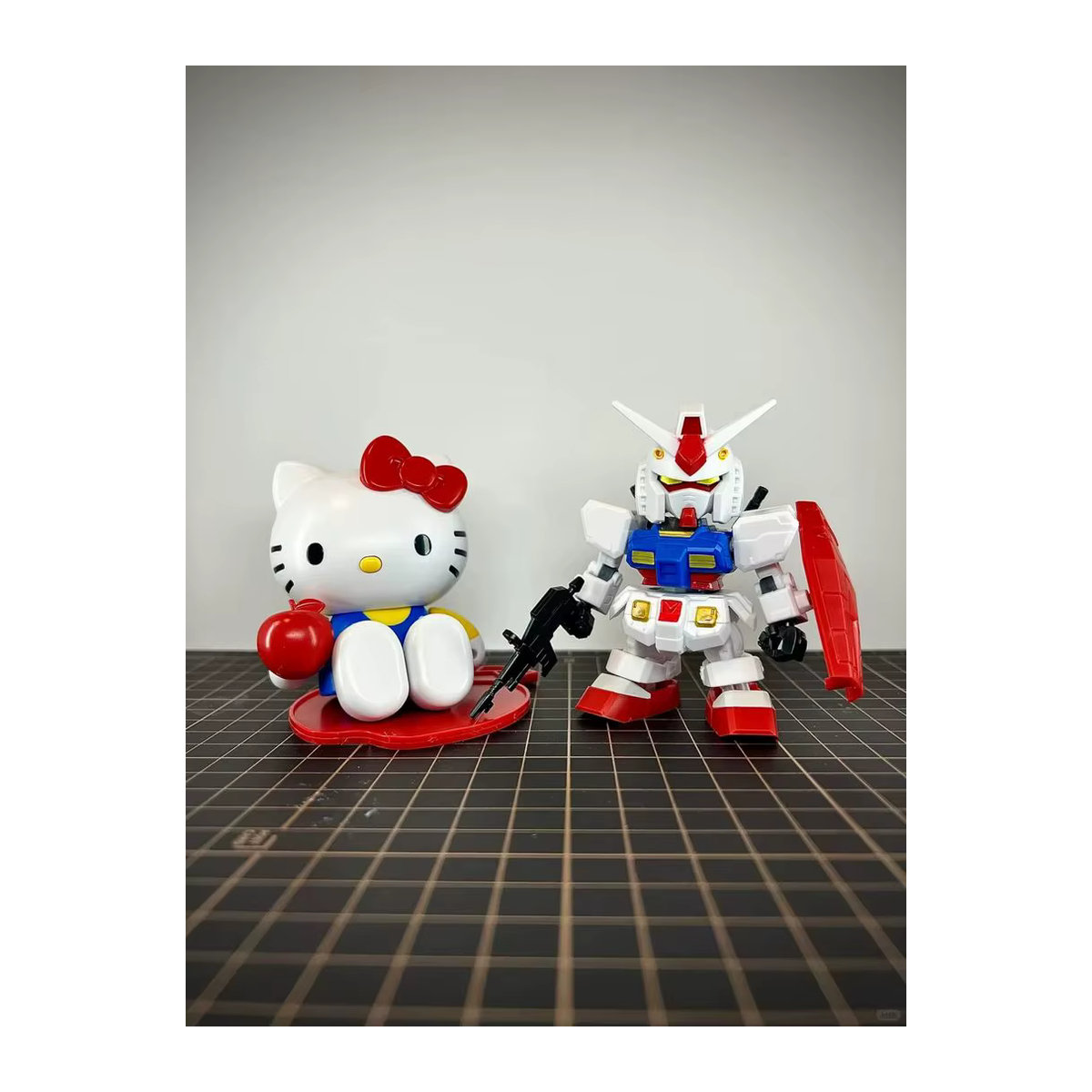 Hello Kitty Cute Cat Collection Montagemodellbausatz Actionfigur aus Kunststoff, mehrfarbig, Maßstab 1:144 - Bild 3