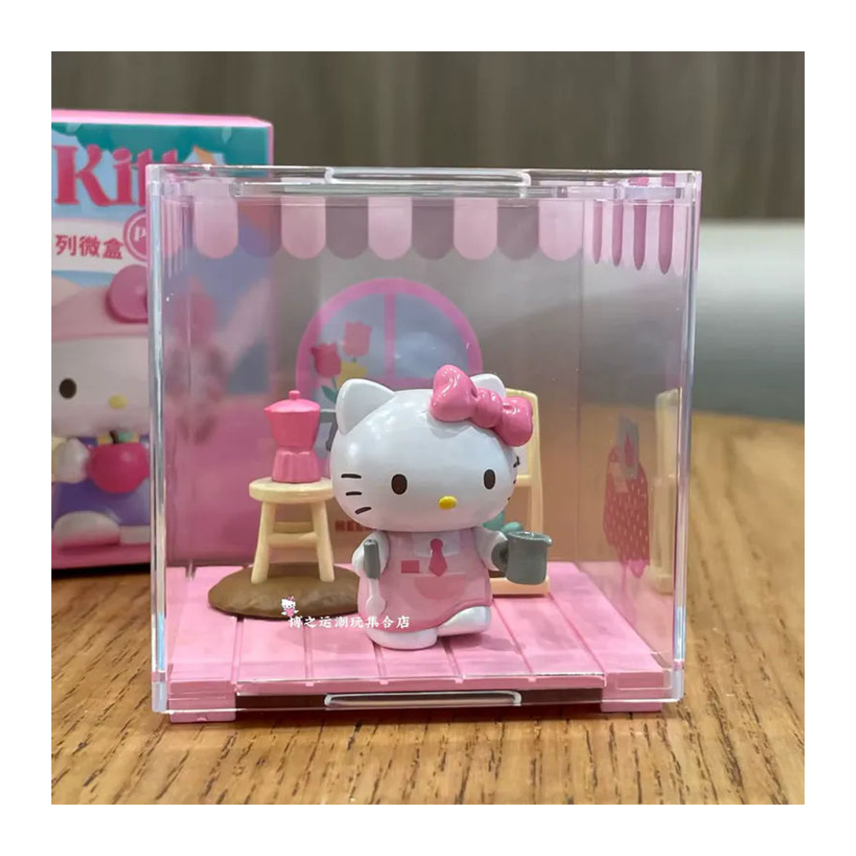 Hello Kitty Happy Time Serie Pro Anime-Figur Micro Blind Box Mehrfarbige Cartoon-Charakter Diorama-Deko aus Kunststoff - Bild 3
