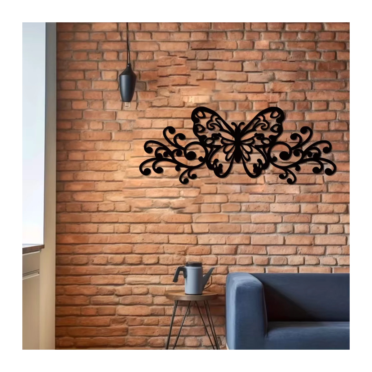 HELLOYOUNG Wandkunst aus Metall als dekorativer Wandbehang für Wohnkultur und Kinderzimmer - Bild 4