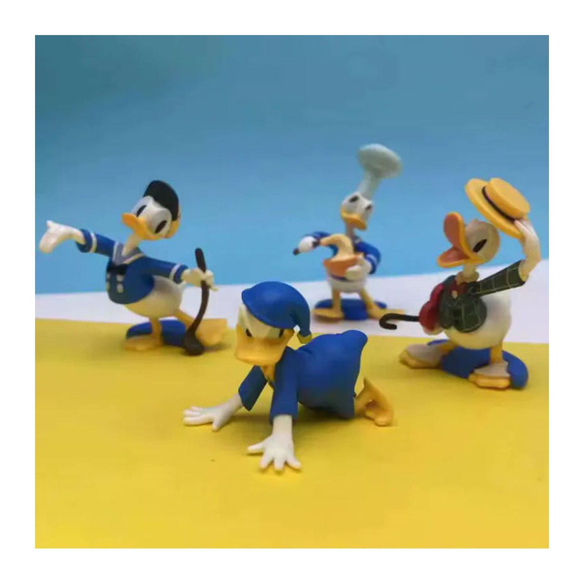 HEROCROSS Matrosenkleid-Koch-Ente Blind Box Handgefertigte Desktop-Dekoration Actionfigur Mehrfarbig - Bild 4