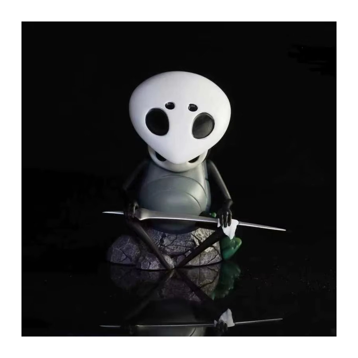 HEROCROSS Ritter Quirrel Sitzende Actionfigur Modell Kit Statue aus Kunststoff, mehrfarbig, Höhe: 8 cm - Bild 2