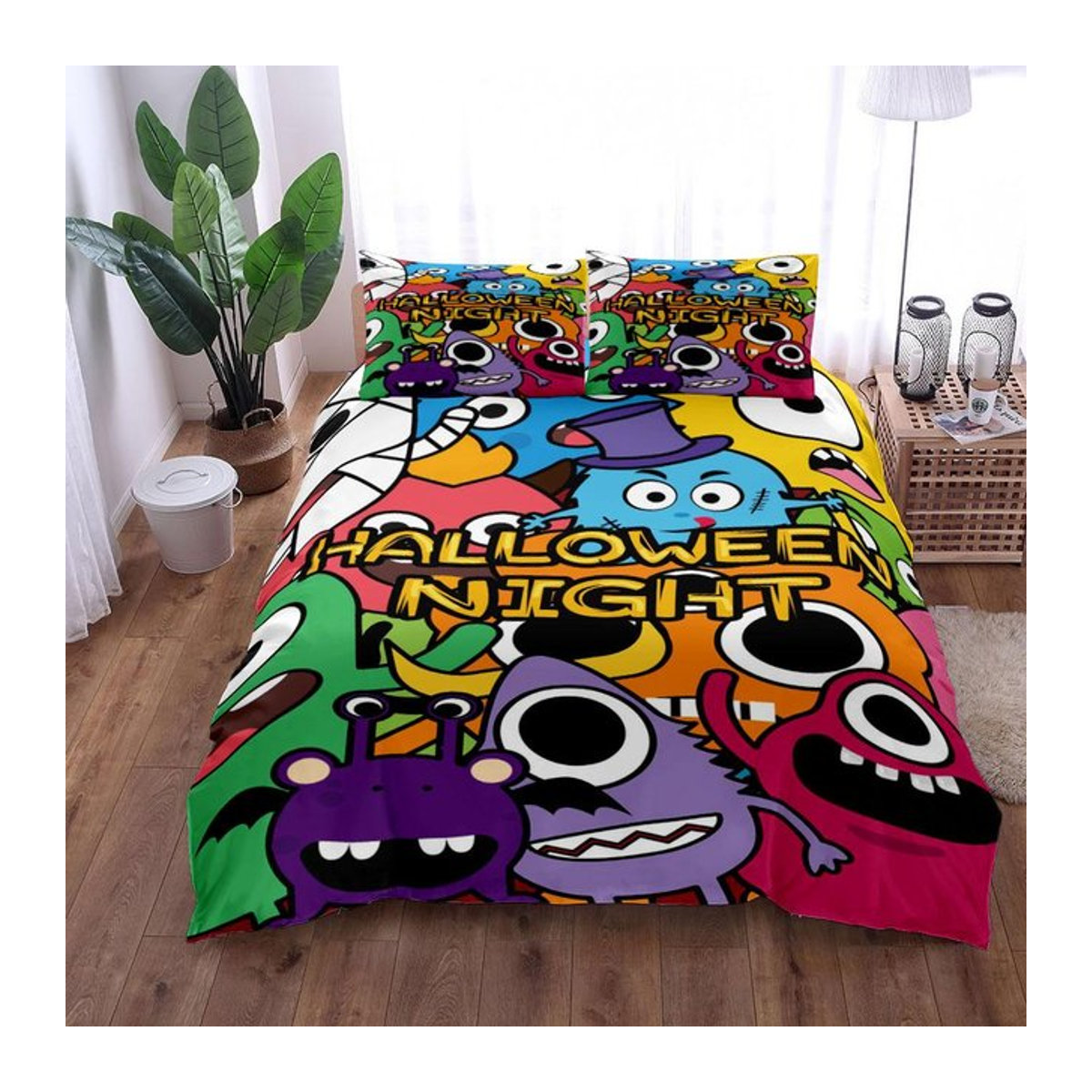 Heroe Stand Vorfahre Häuptling Bettwäsche Set Multicolor B/H: 135 x 200 cm - Bild 1