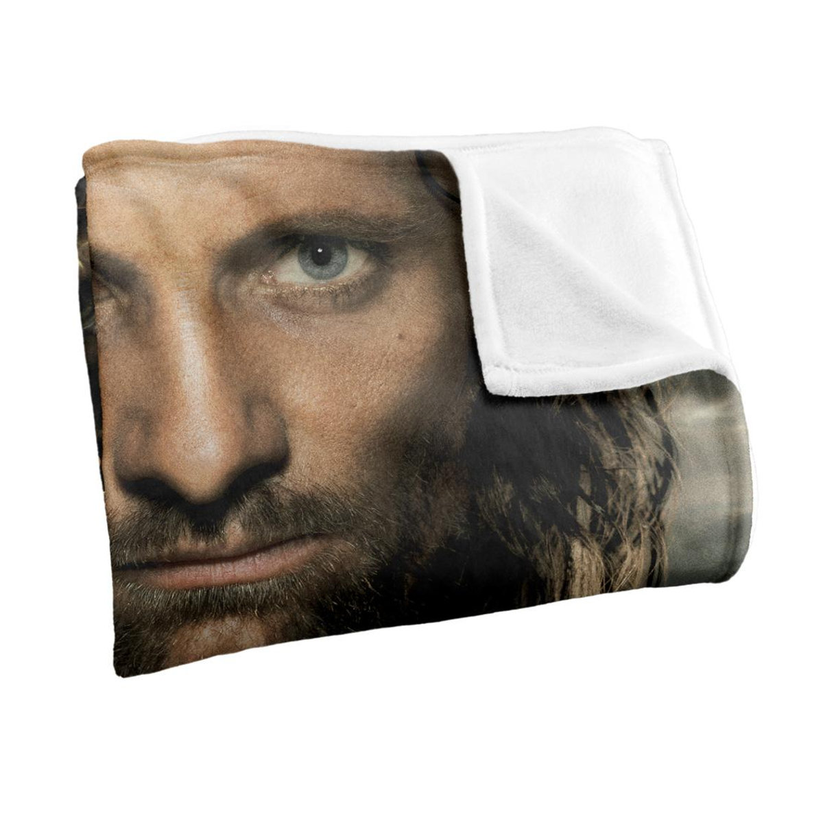 Herr der Ringe Aragorn Decke in Schwarz, One Size - Bild 4