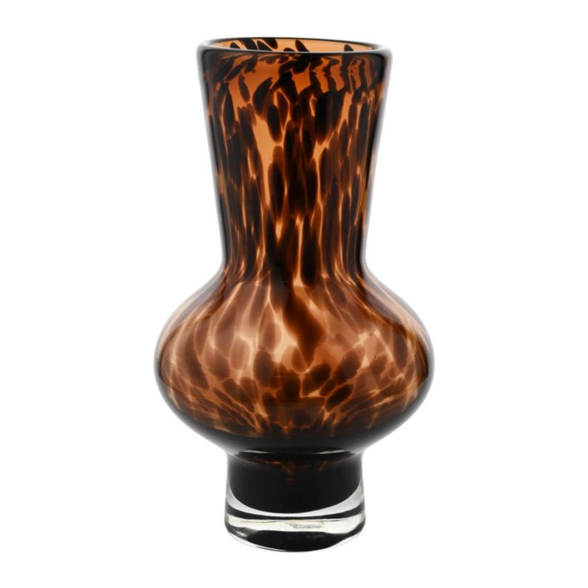 Hestia Schildpatt-Vase in Braun - Bild 1