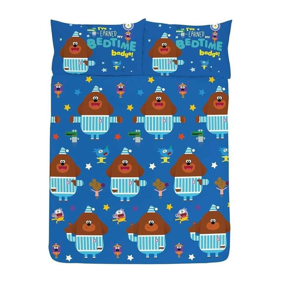 Hey Duggee Hug Wendebettwäsche-Set für Kleinkinder in Schwarz - Bild 1