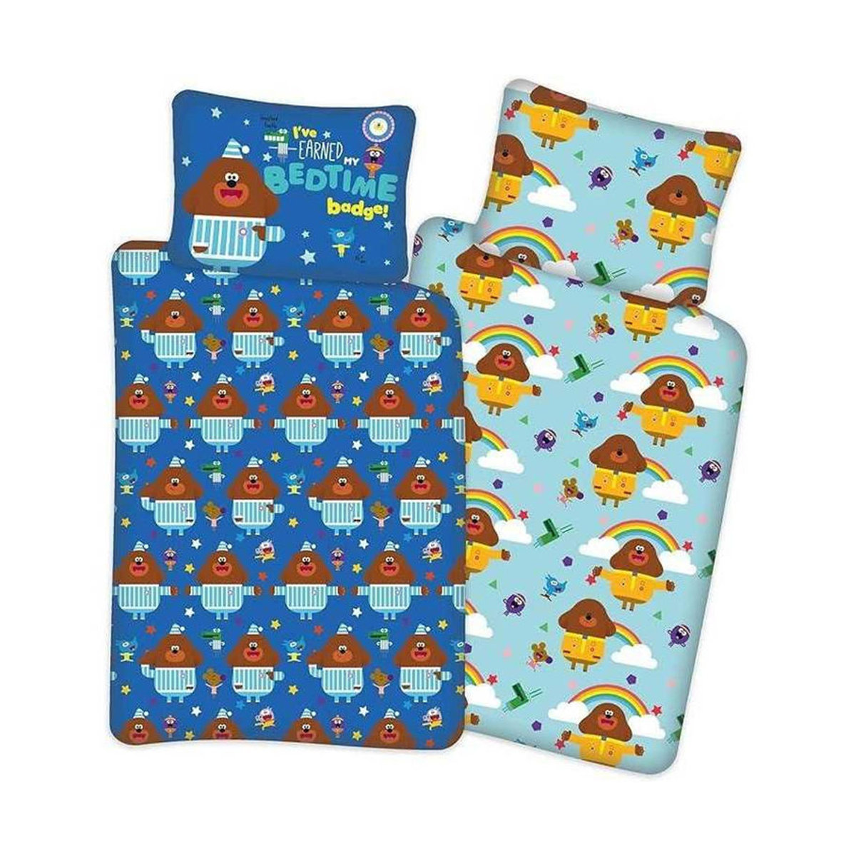 Hey Duggee Hug Wendebettwäsche-Set für Kleinkinder in Schwarz - Bild 2