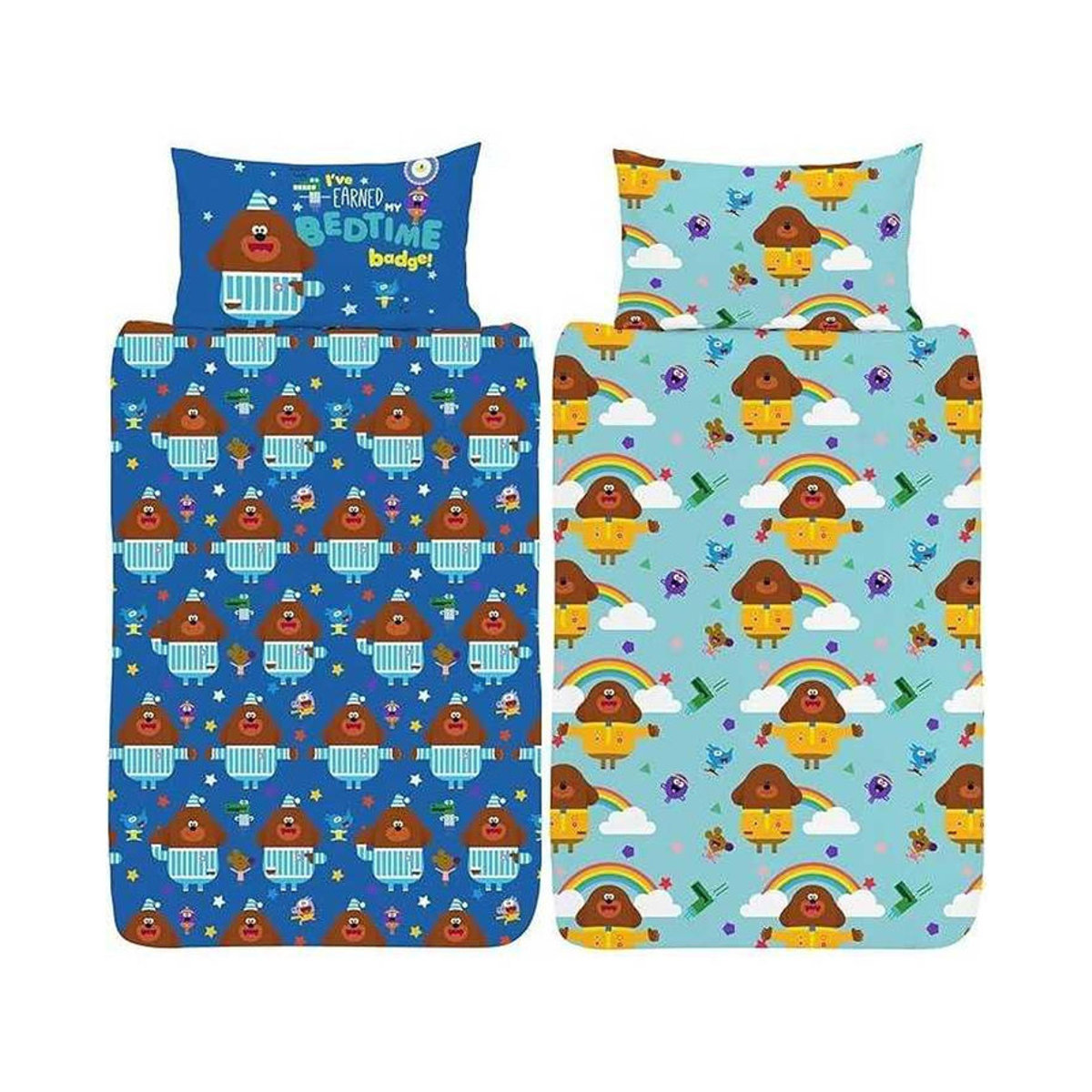 Hey Duggee Hug Wendebettwäsche-Set für Kleinkinder in Schwarz - Bild 3