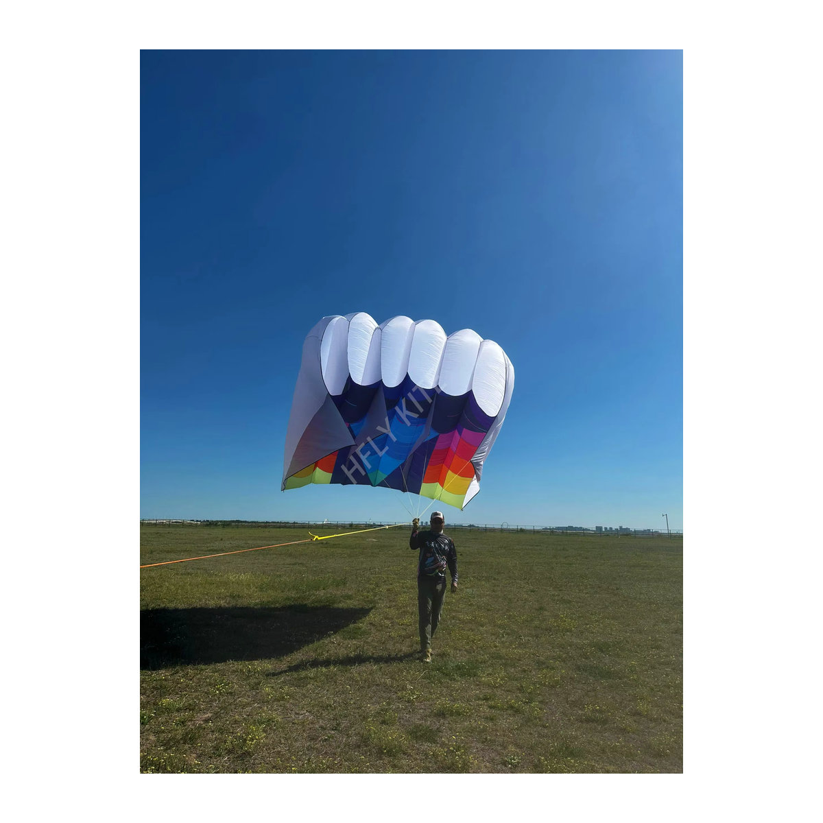 Hflykites Lifter Parafoil Piloten Drachen aus 40D Ripstop Nylon in den Größen 12 m², 18 m² und 22 m² - Bild 4