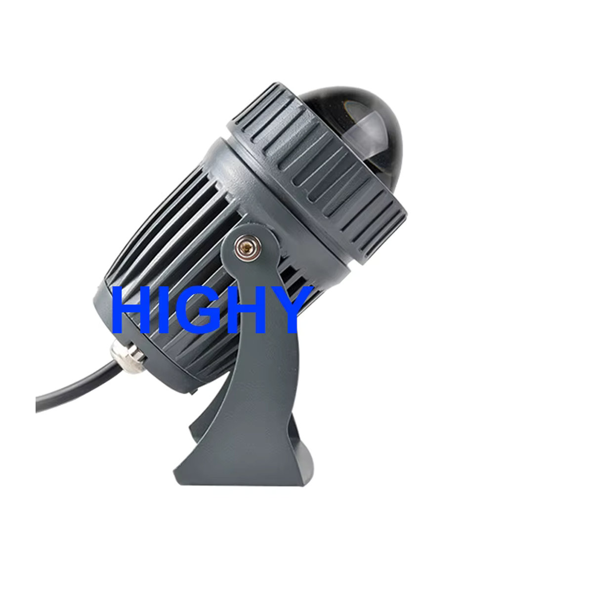 HIGHY LED Außenstrahler IP65 wasserdicht 10 W in Blau und Grau aus Aluminium - Bild 3