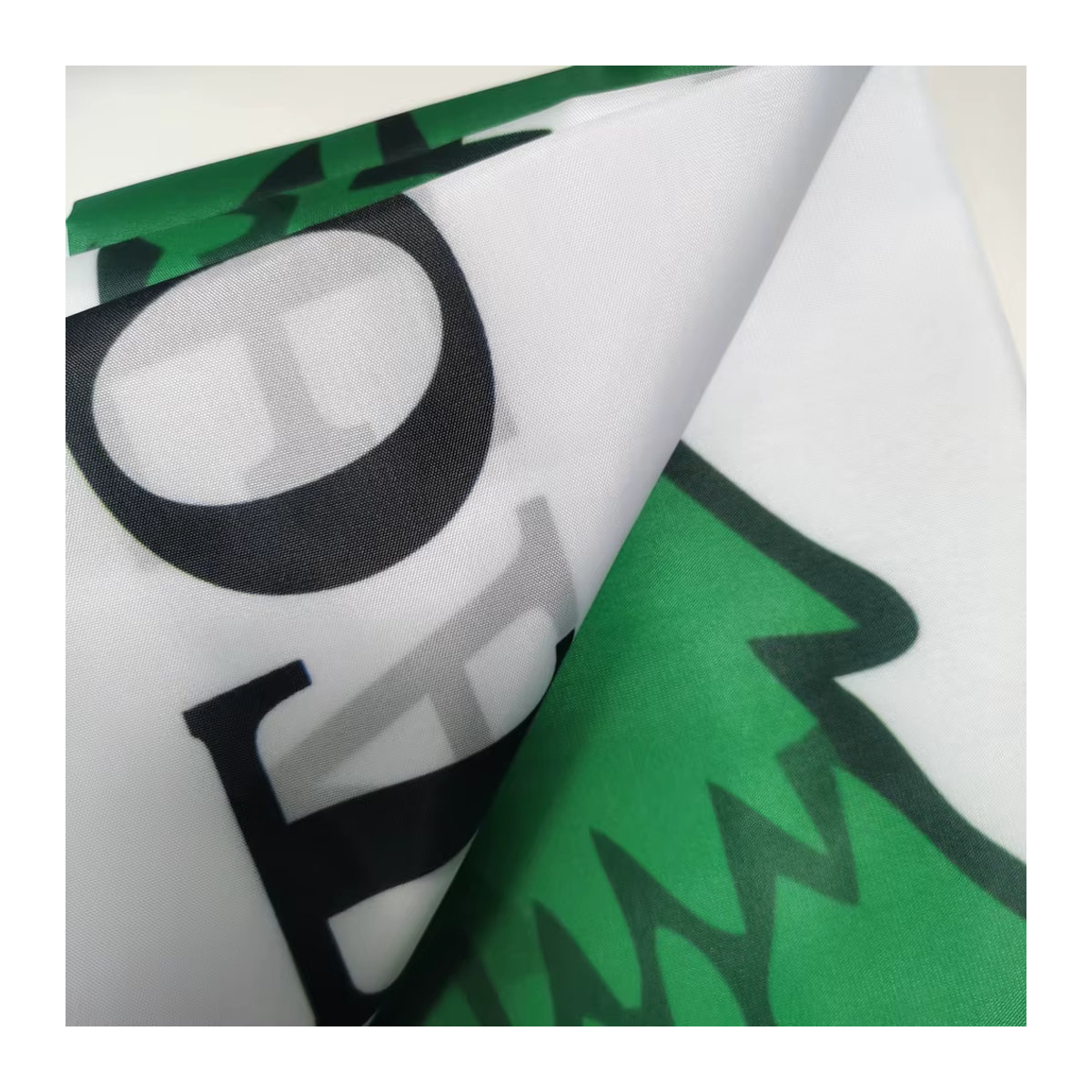 Himmelshöhen-Flagge aus Polyester in Weiß und Bunt als rechteckiges Hängebanner für die Innen- und Außendekoration - Bild 2