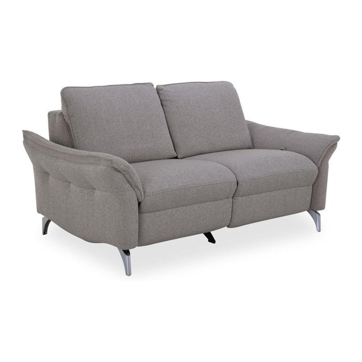 Himolla 2-Sitzer Sofa in Beige und Grau aus Stoff - Bild 1