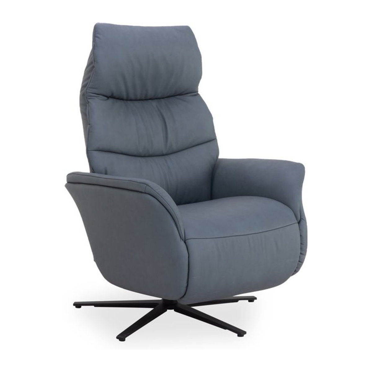 Himolla Relaxsessel KARSPITZE aus Echtleder in Anthrazit oder Blau im modernen Design - Bild 1