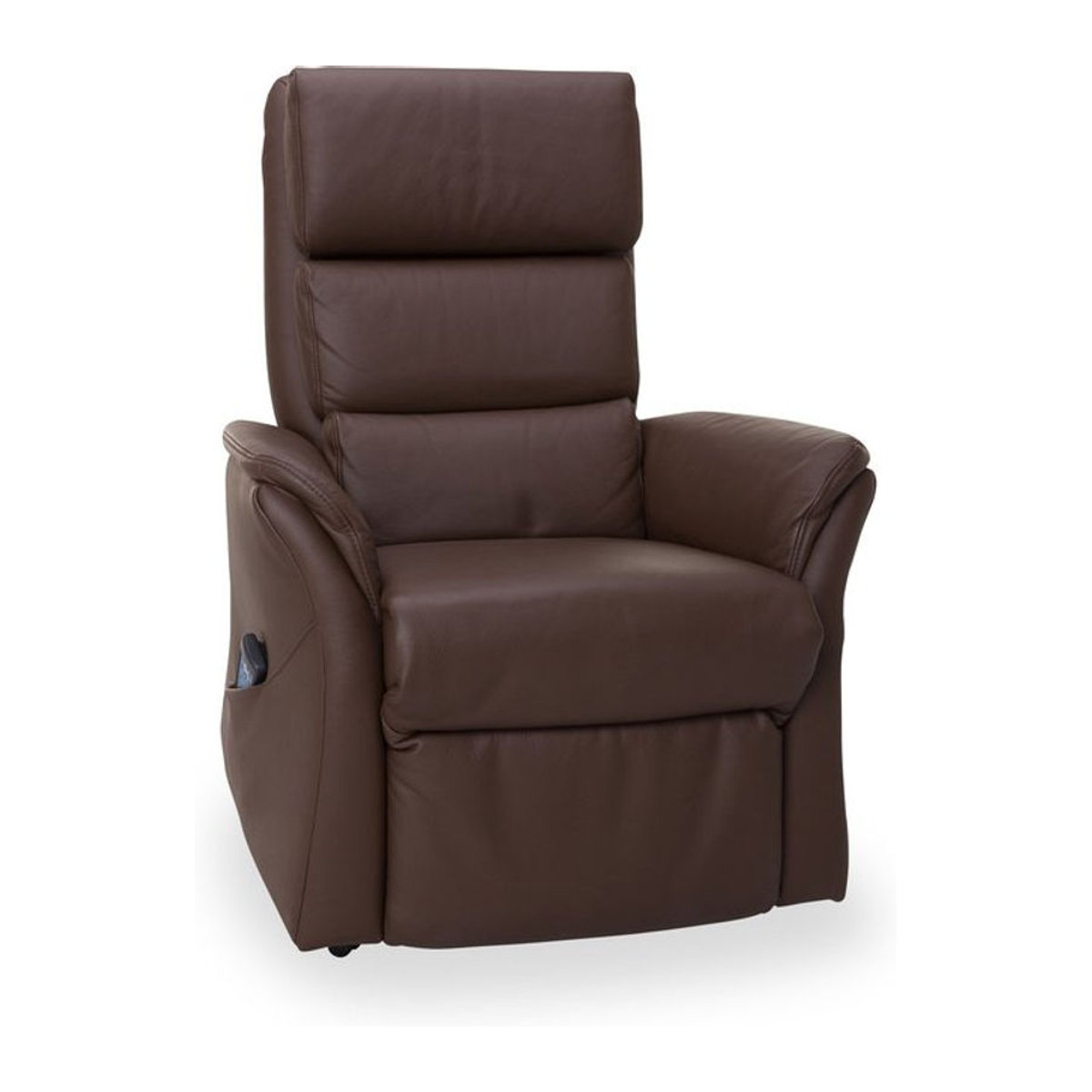 Himolla Relaxsessel Silberberg in Braun aus Echtleder im modernen Design (H: 109 cm, B: 80 cm, T: 57 cm) - Bild 1