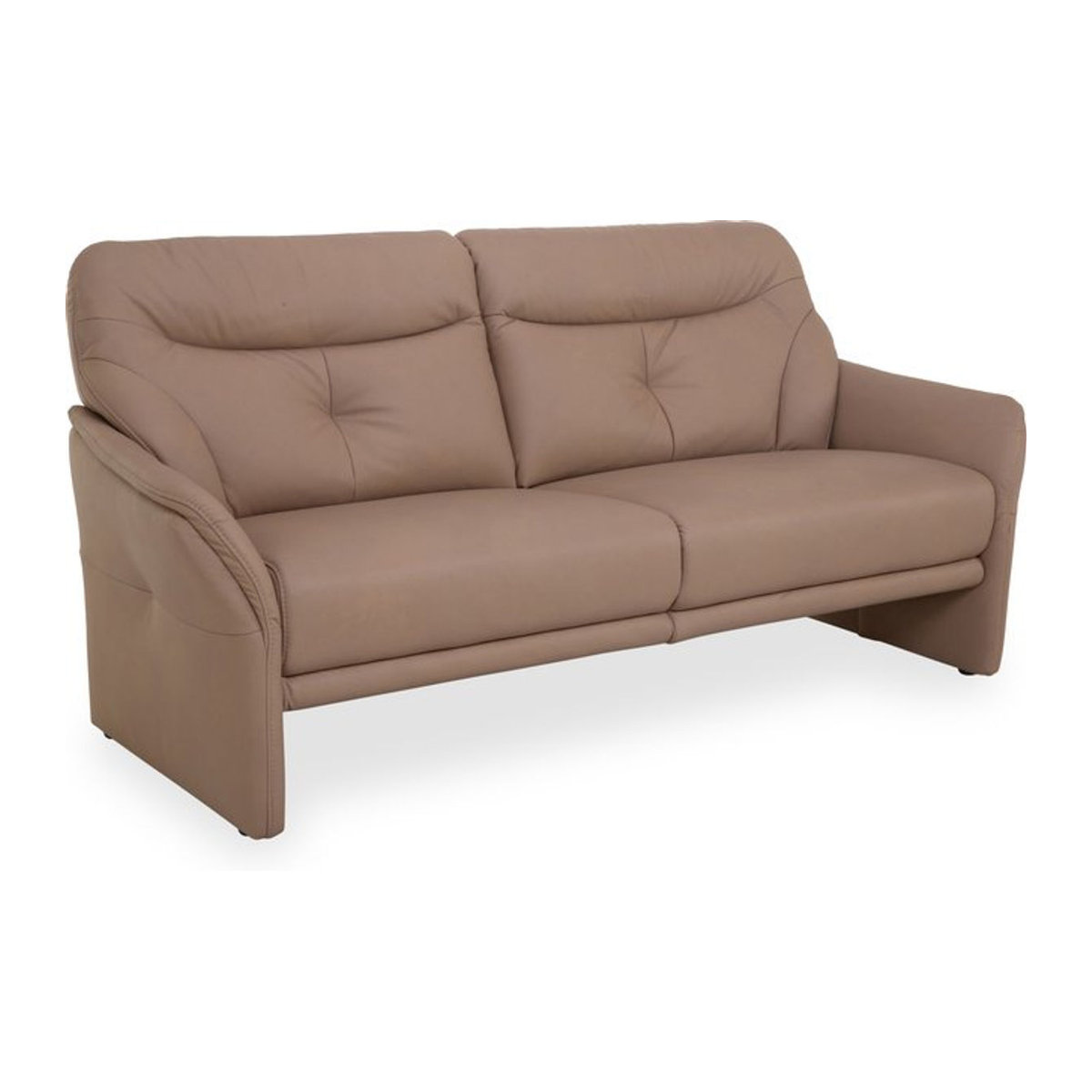 Himolla Sofa ANTELAO 3-Sitzer aus Echtleder in Beige Taupe Meliert Modern B: 190 cm, H: 70 cm, T: 47 cm - Bild 1