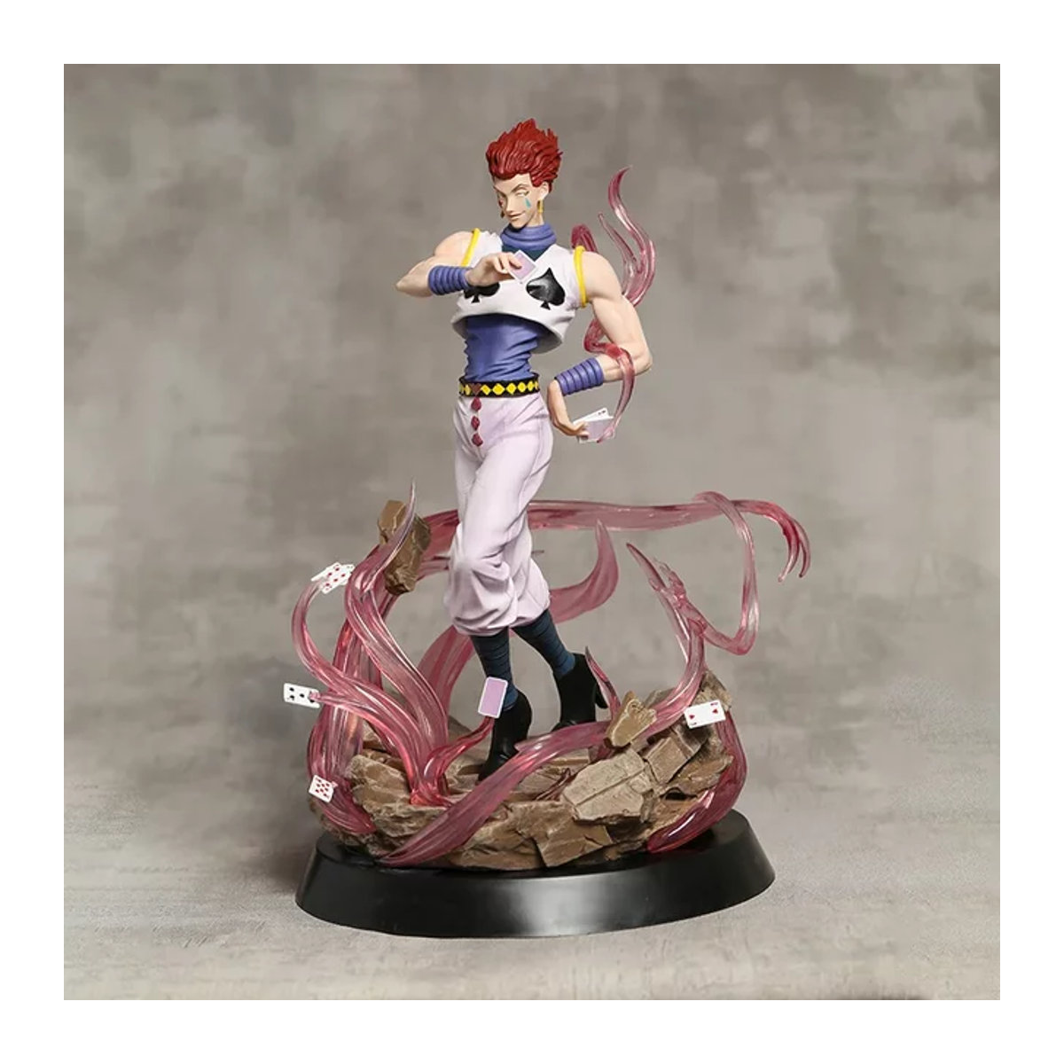 Hisoka Anime Figur aus PVC in Multicolor als Sammlerstatue und Modell für dein Geschenk - Bild 1
