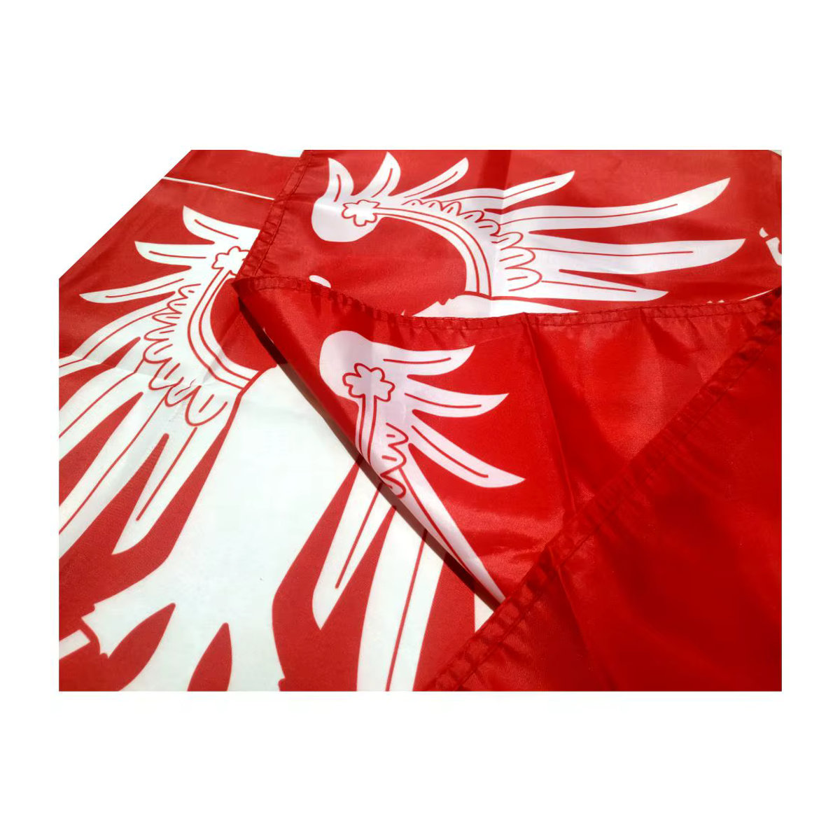 Historische Flagge Syrien 1980 von ziqiang, rot, rechteckig, Textil - Bild 2