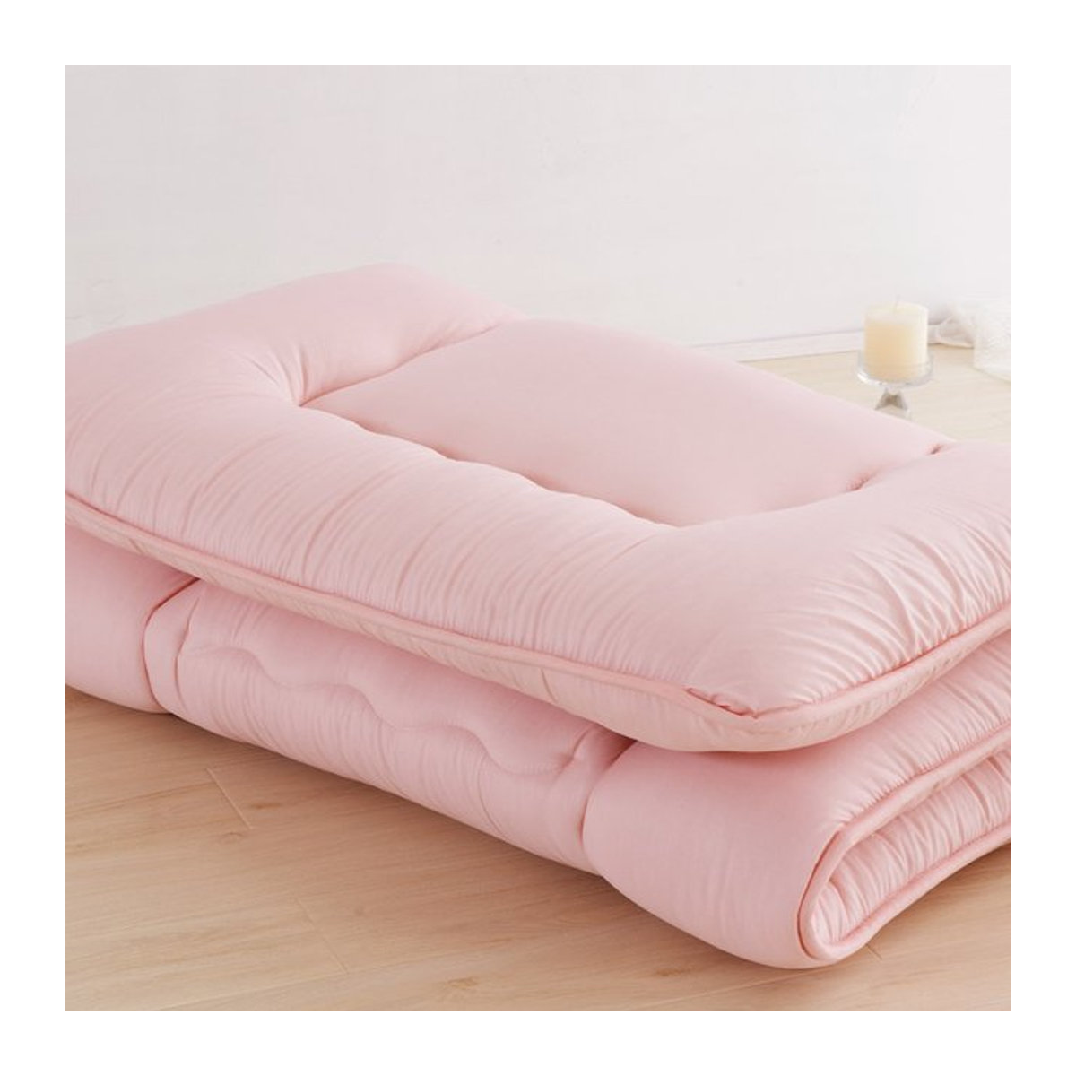 HJX and home Tatami Bodenmatte Rosa, weiche faltbare Futon-Matratze mit 8 cm Dicke für dein Zuhause oder das Wohnheim - Bild 1