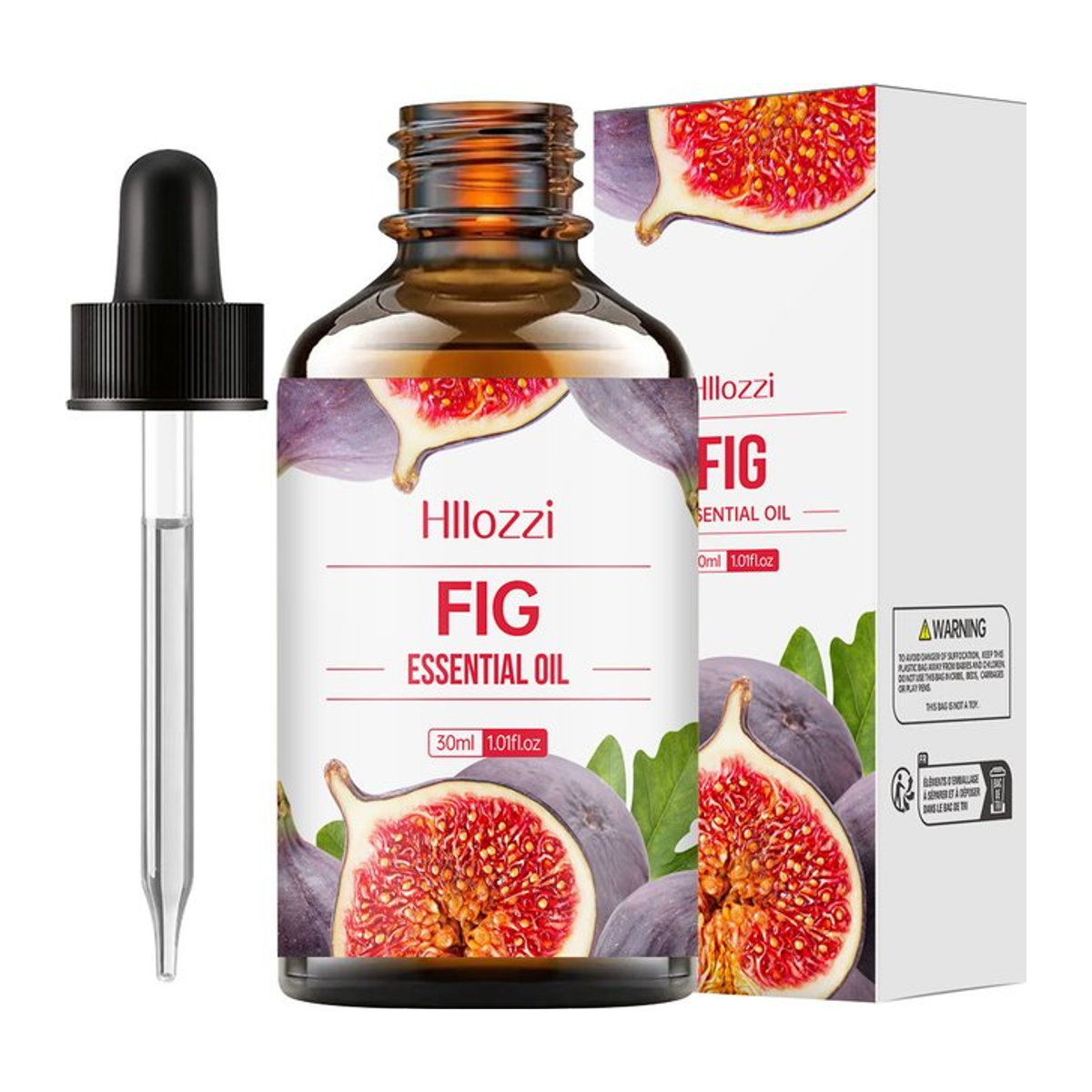 Hllozzi Ätherisches Feigenöl, reines Pflanzenöl für Aromatherapie und DIY-Produkte, 30 ml - Bild 1