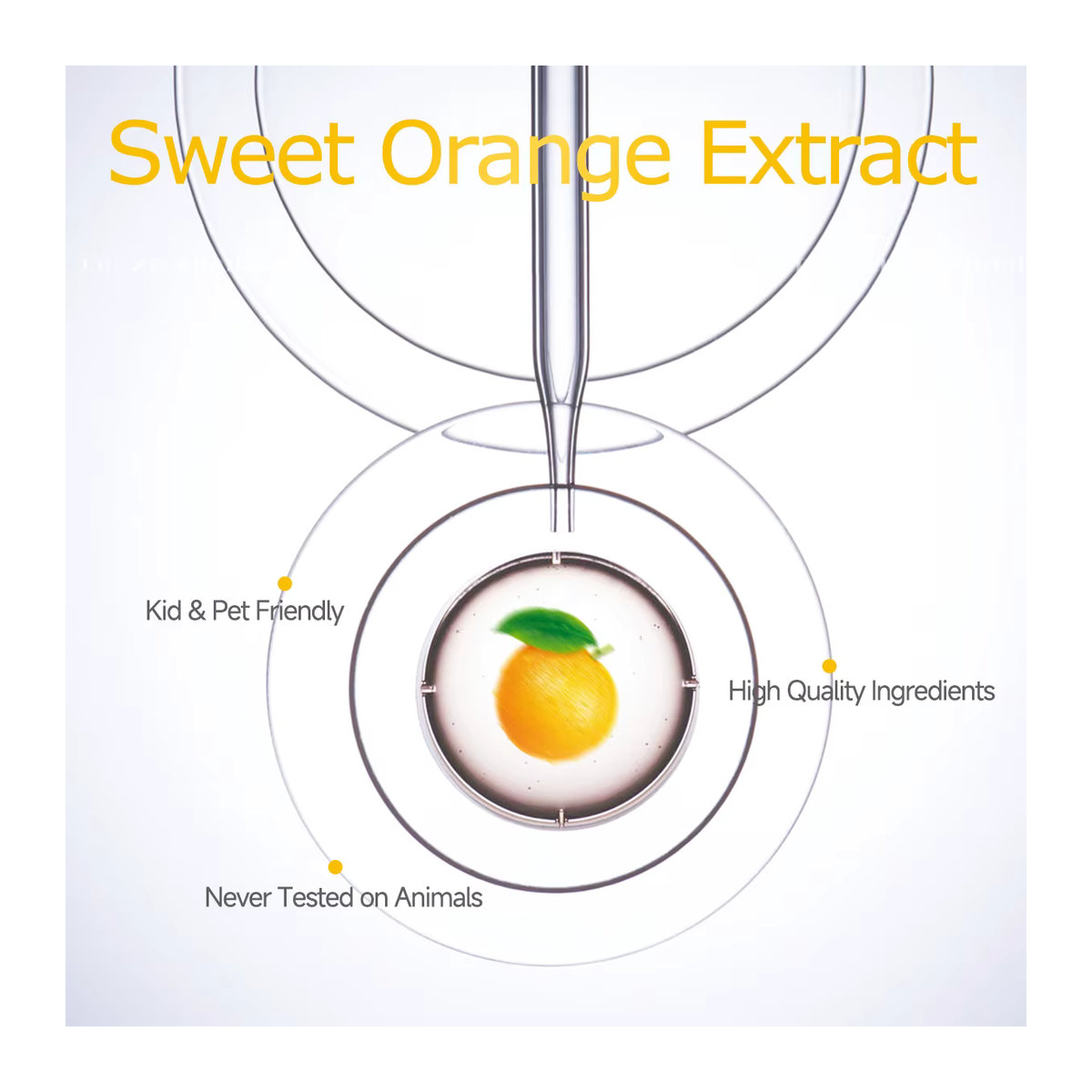 Hllozzi Ätherisches Orangenöl in Glasflasche für Aromatherapie und Luftbefeuchter, Farbe: Orange/Braun - Bild 6