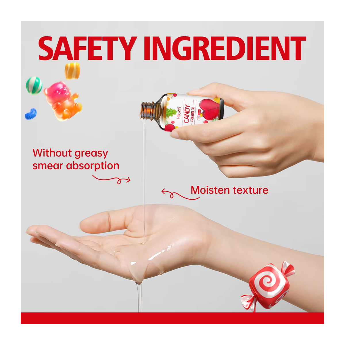 Hllozzi Ätherisches Süßigkeitenöl zur Aromatherapie, 30 ml - Bild 3