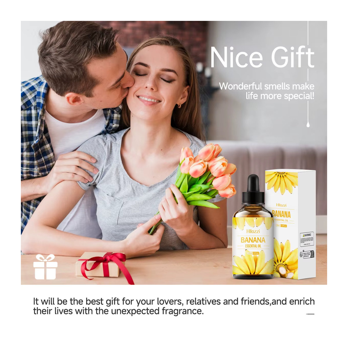 Hllozzi Bananenöl ätherisches Öl für Haut und Haar, 30 ml, Gelb Transparent - Bild 5